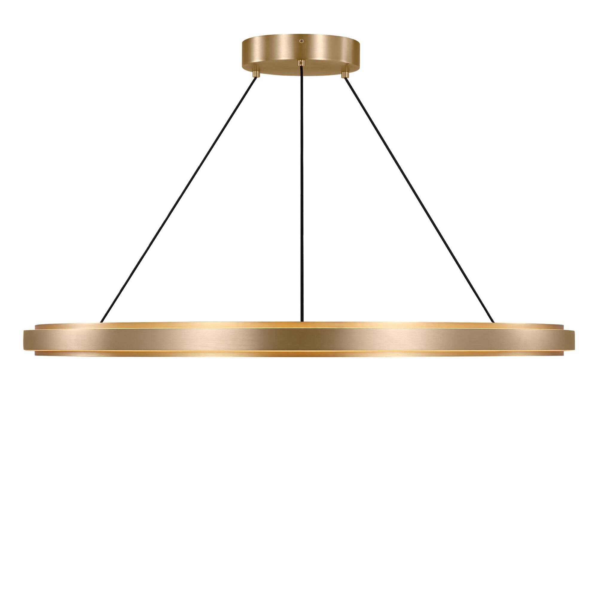 Shown in Satin Brass finish and Silicone Diffuser shade