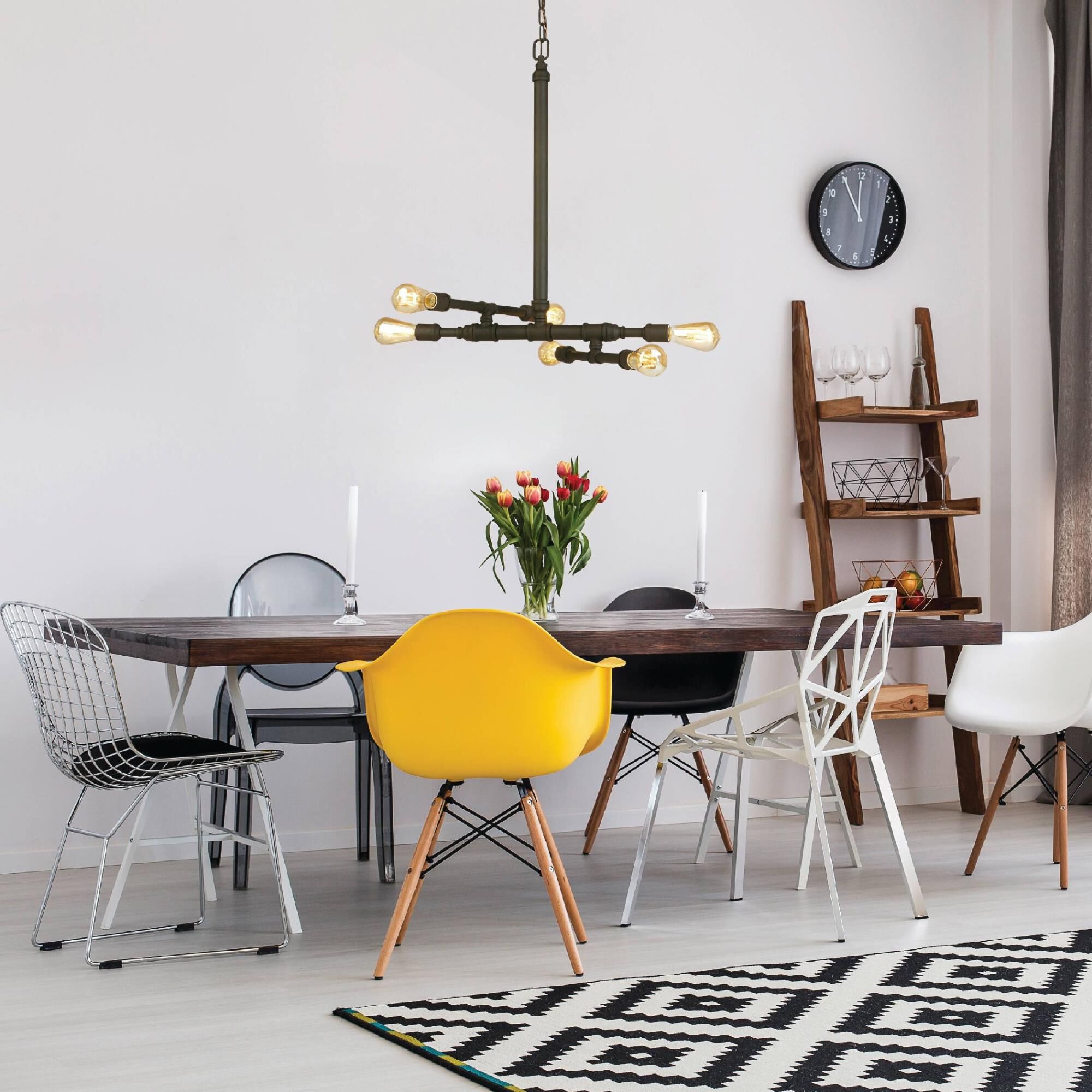 Eglo Wymer 23 Inch 6 Light Multi Light Pendant by Eglo Lighting