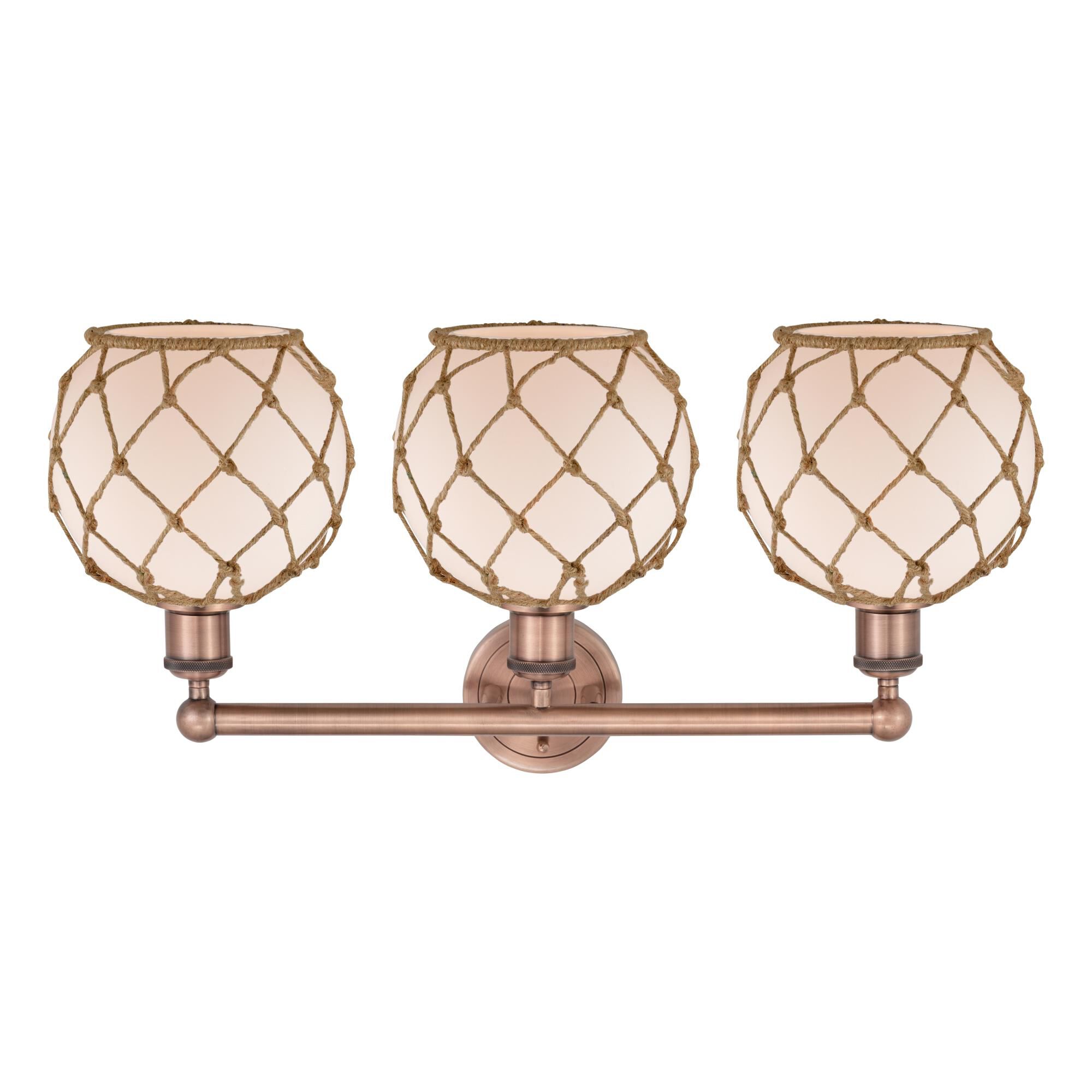 Bruno Marashlian Farmhouse Rope 26 Inch Bath Vanity Light by Innovations Lighting