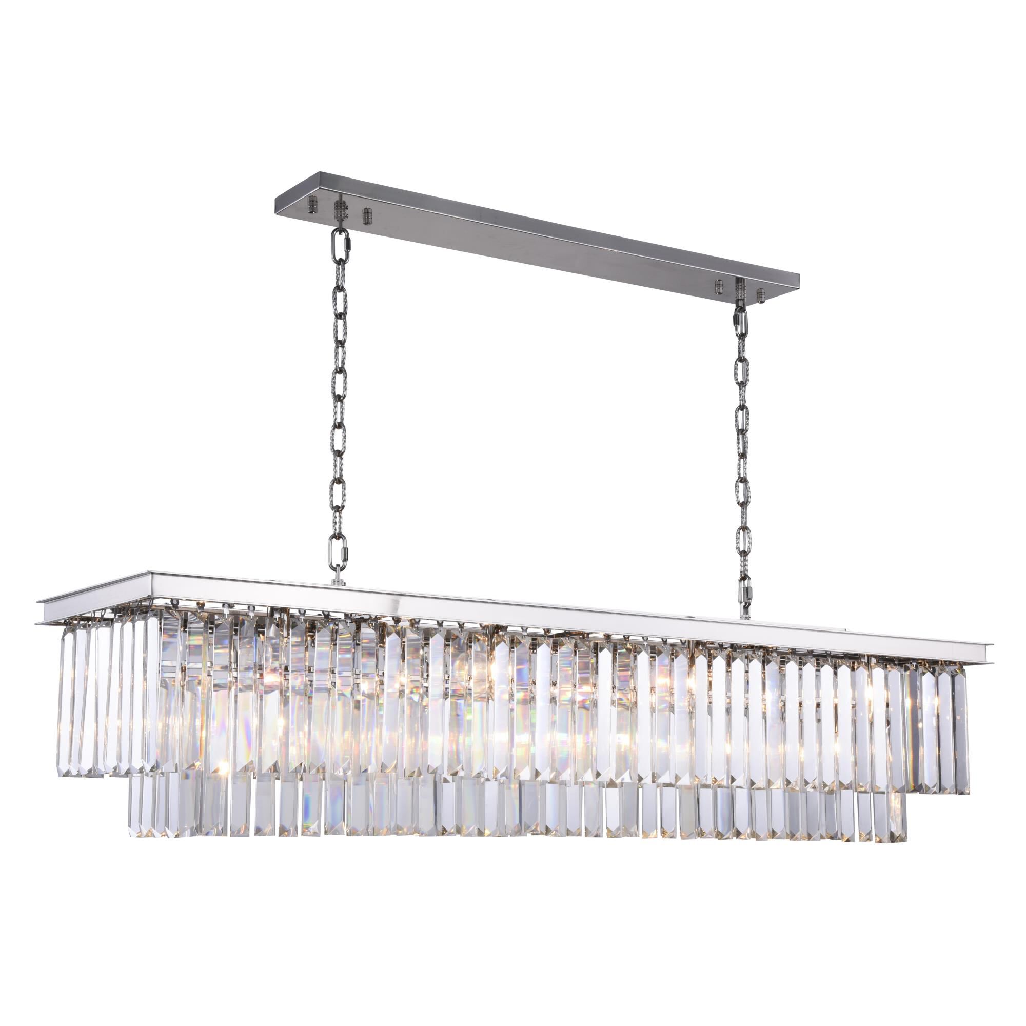 Urban Classic Sydney 60 Inch 12 Light Mini Chandelier by Elegant Lighting