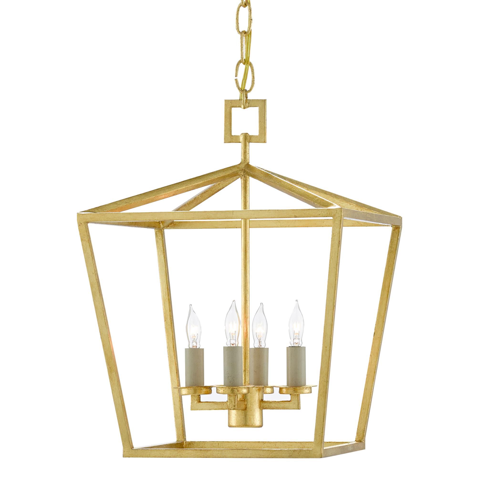 Denison 12 Inch Cage Pendant by Currey and Company