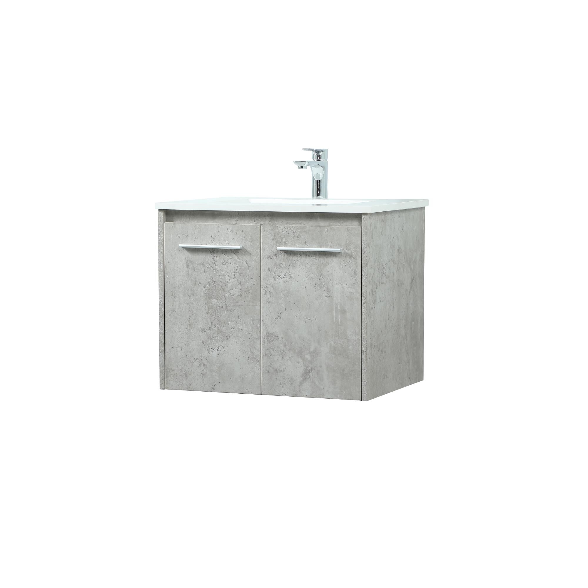 Shown in Concrete Grey finish