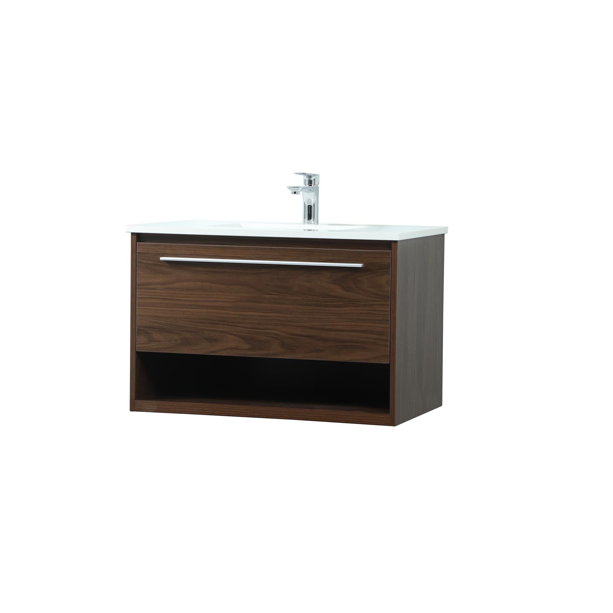 Shown in Walnut finish