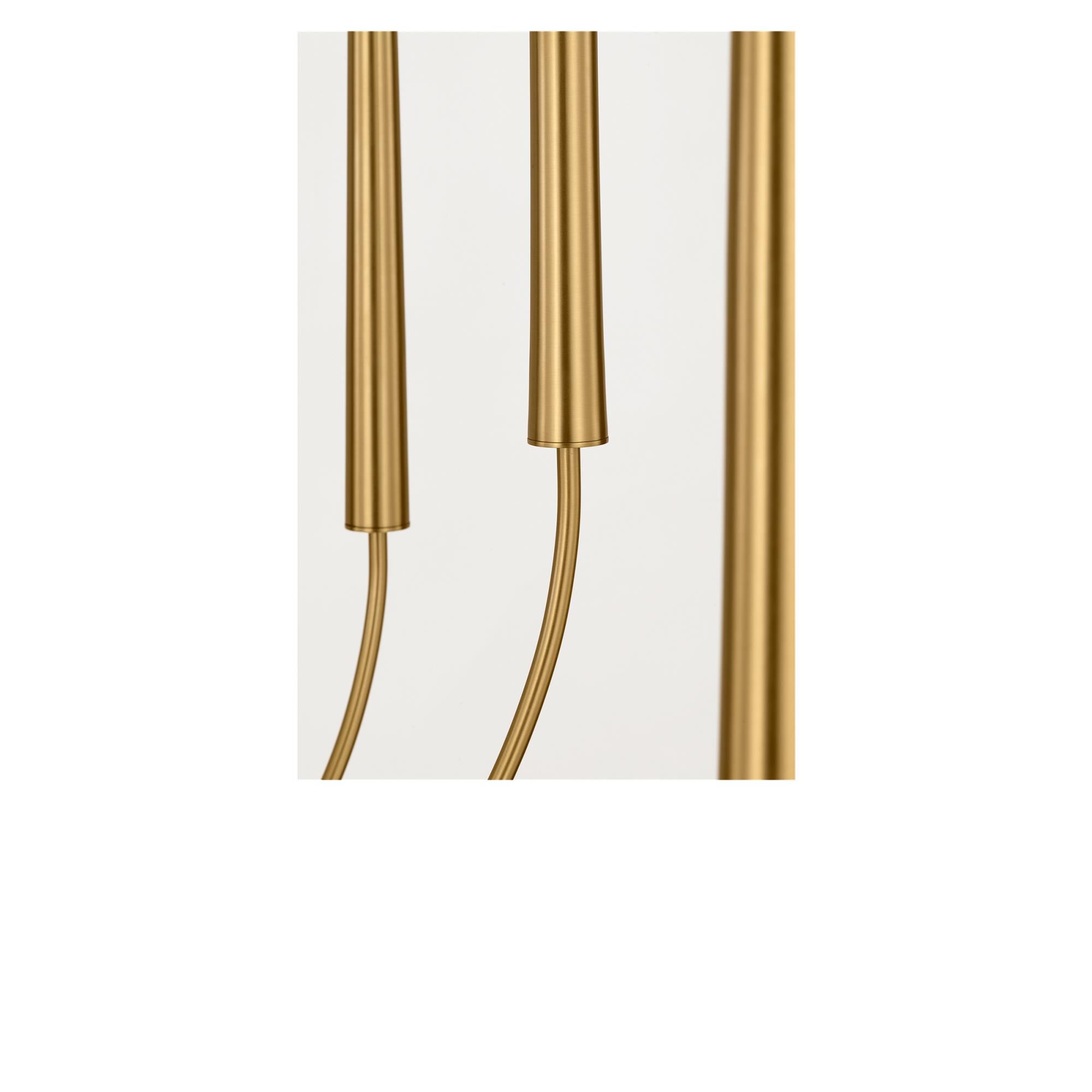 Shown in Burnished Brass finish