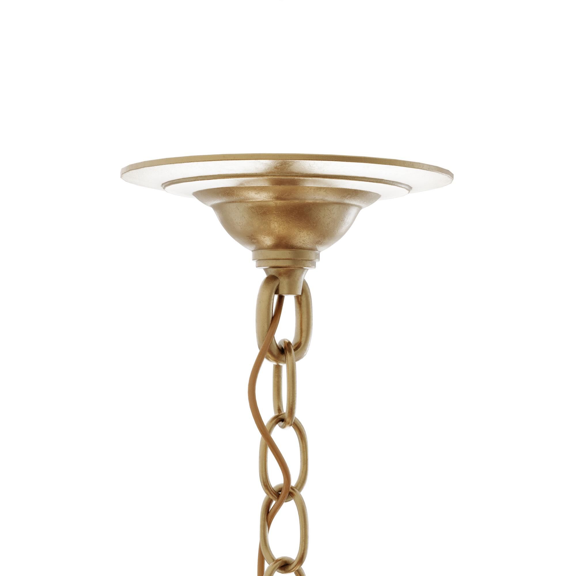 Purebred 32 Inch 4 Light Chandelier by Currey and Company