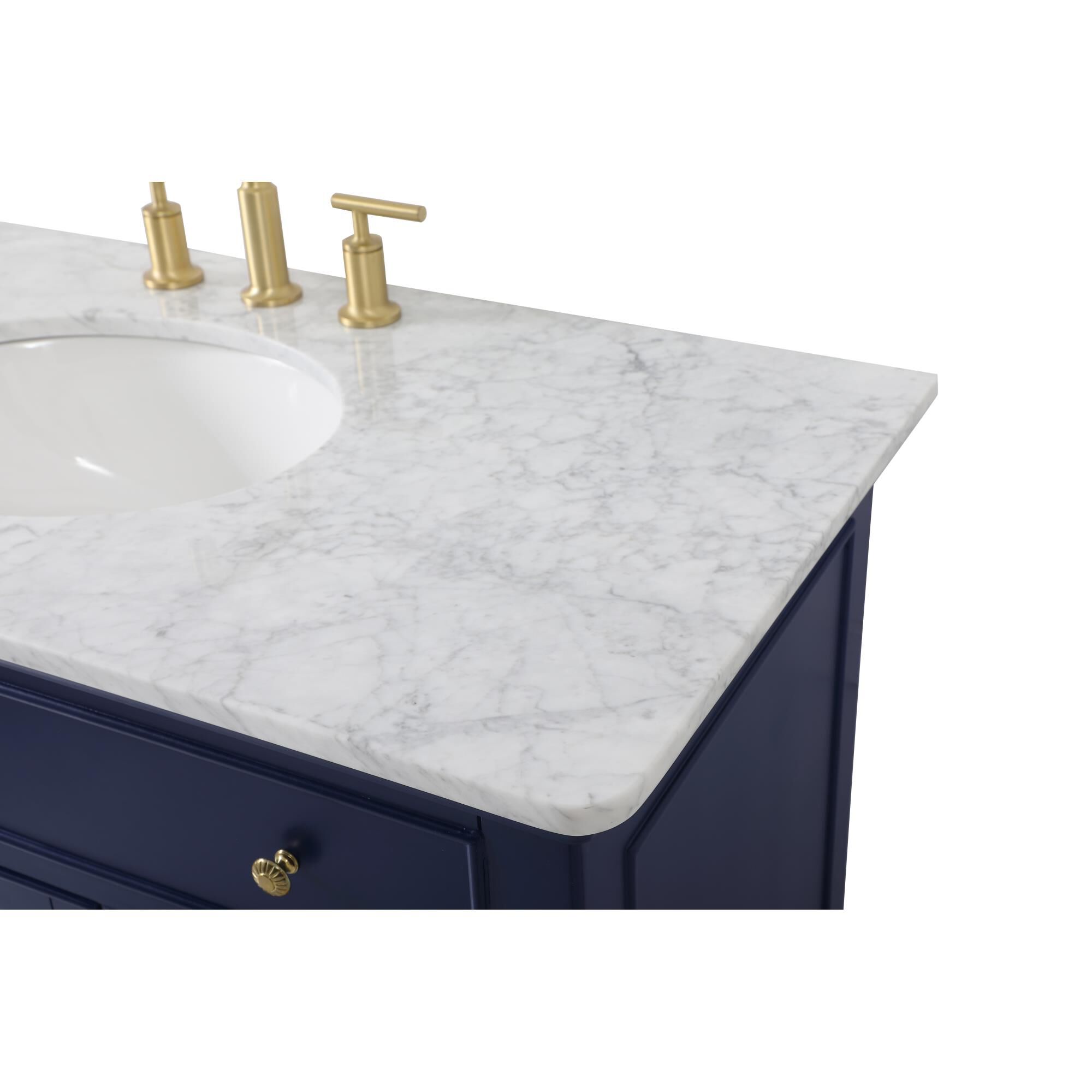 Shown in Blue finish