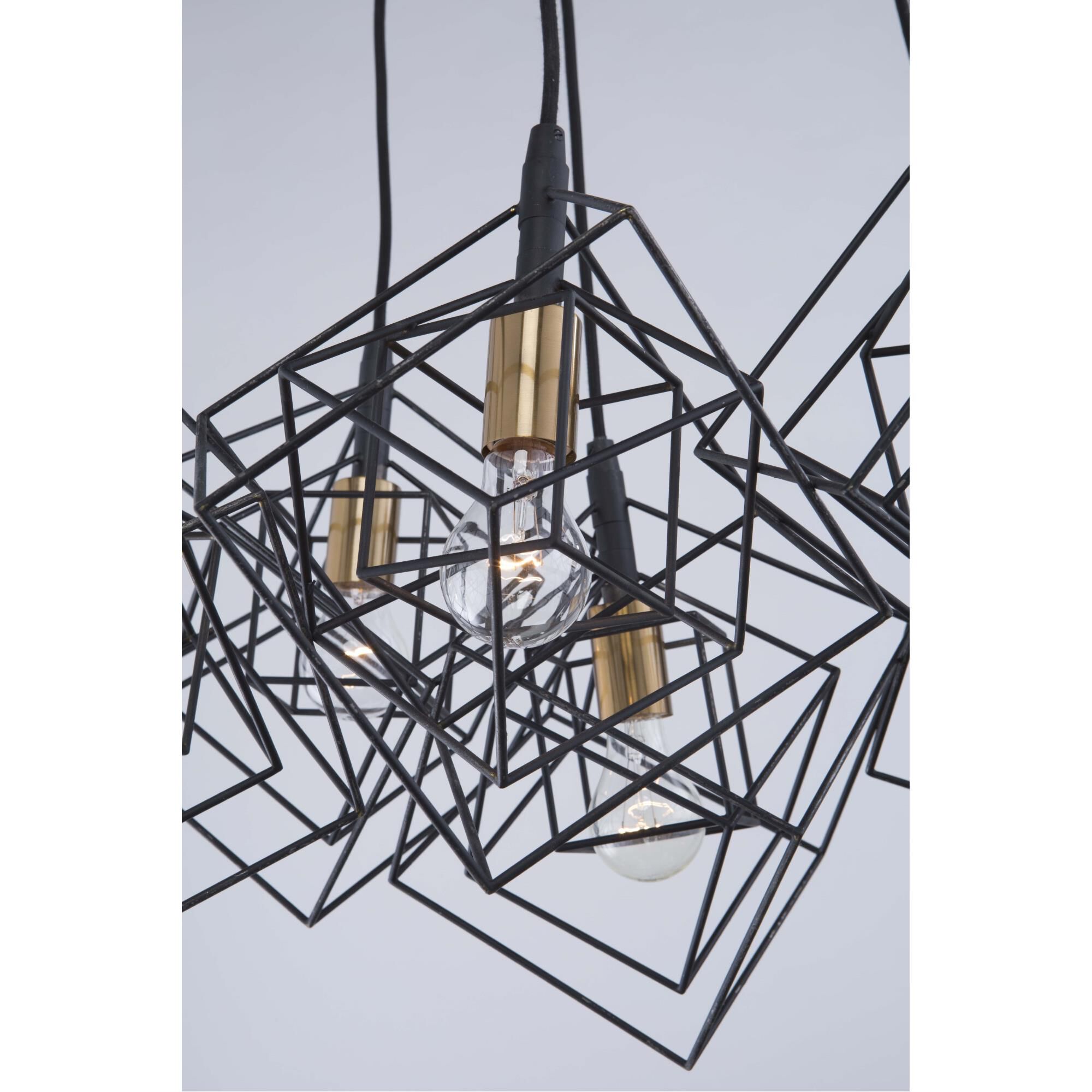 Shown in Matte Black - Harvest Brass finish