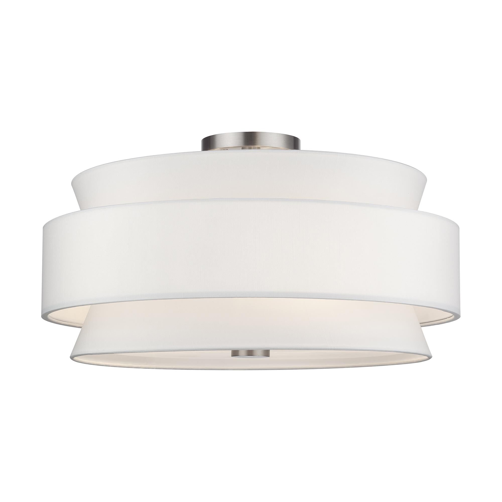 Fontana 21 Inch Semi Flush Mount by Livex Lighting