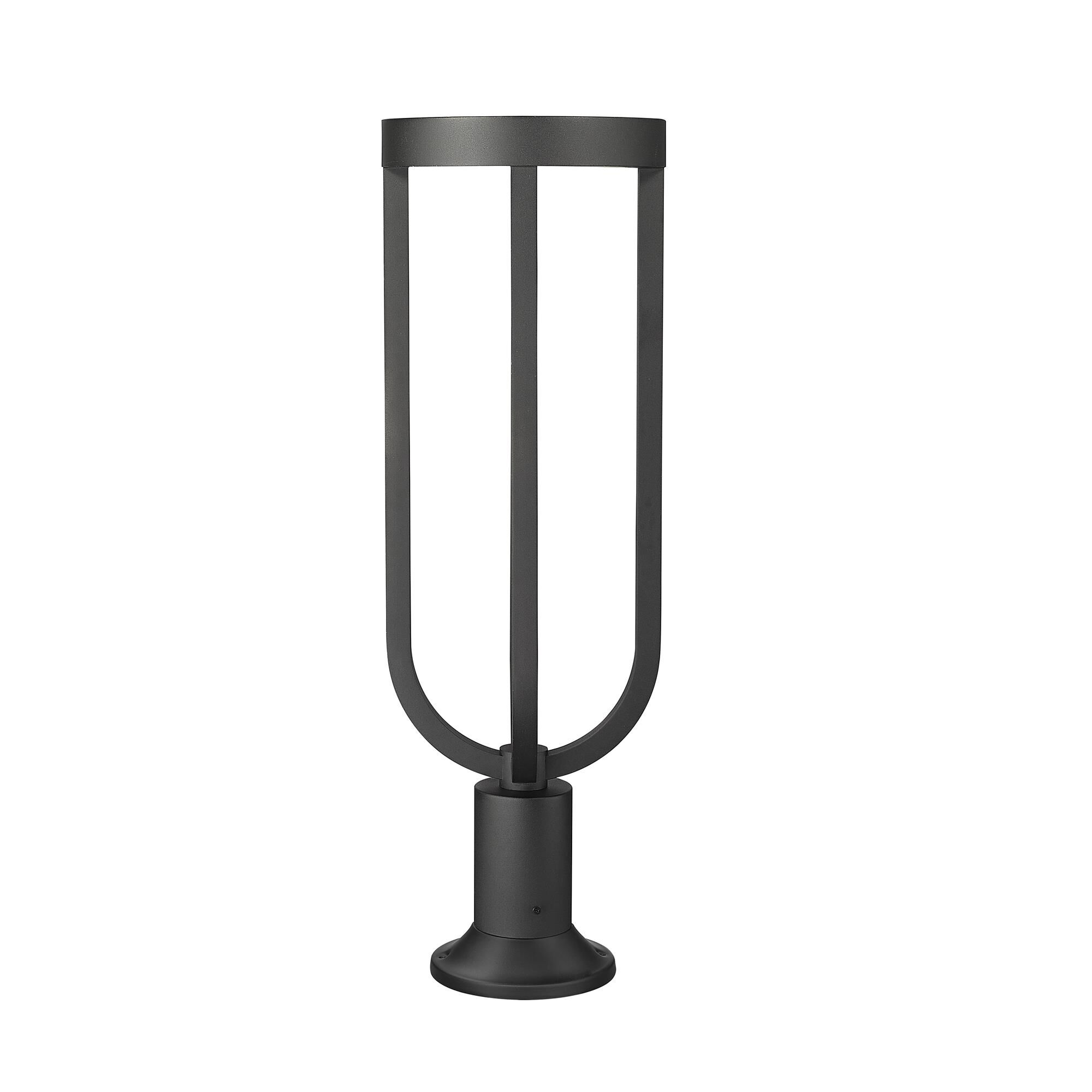 Shown in Sand Black finish and Sand Blast glass and Sand Blast shade