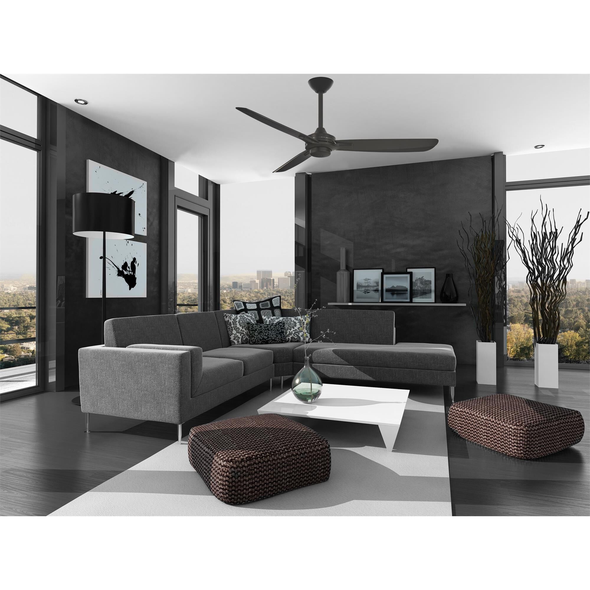 Shown in Coal finish