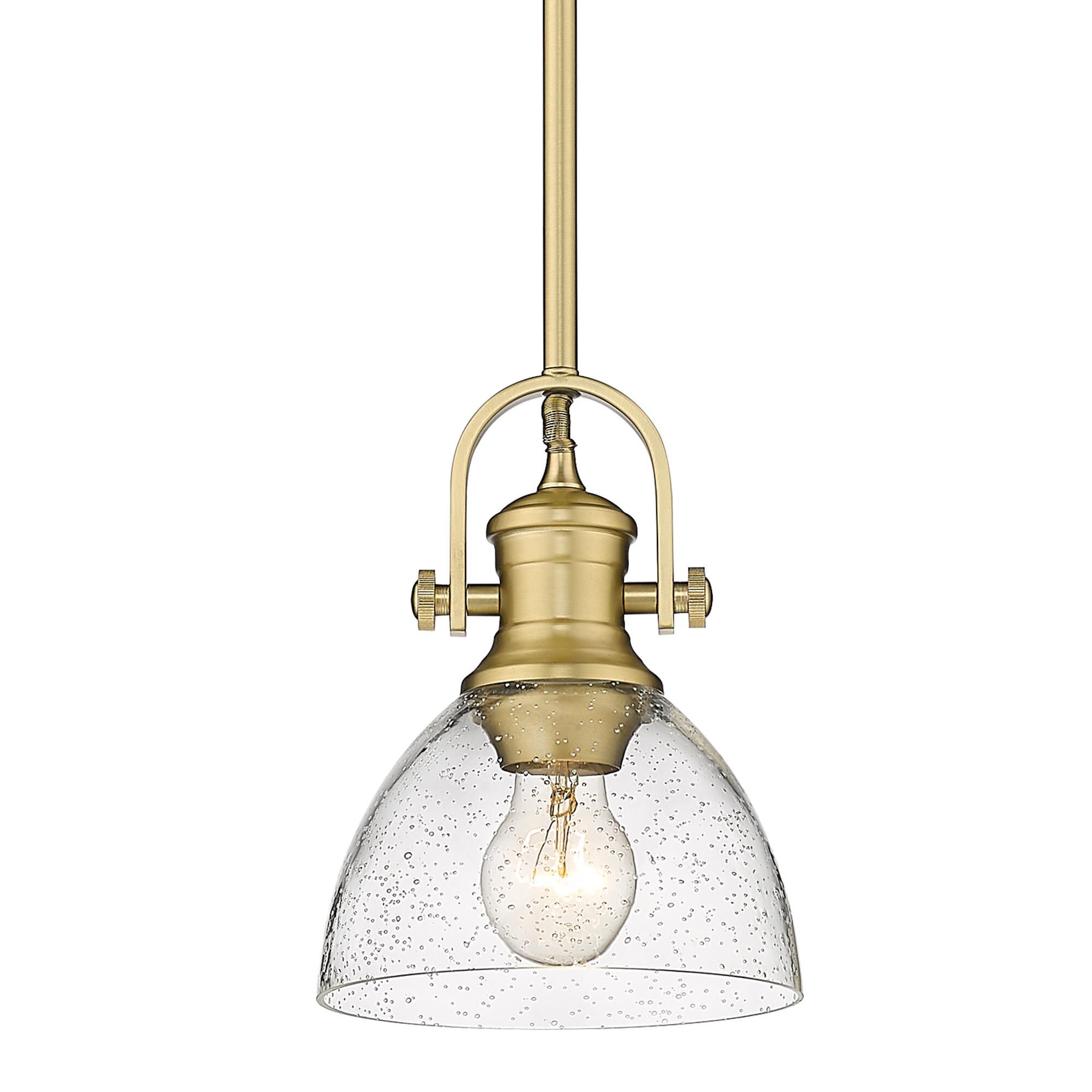 Hines 9 Inch Mini Pendant by Golden Lighting