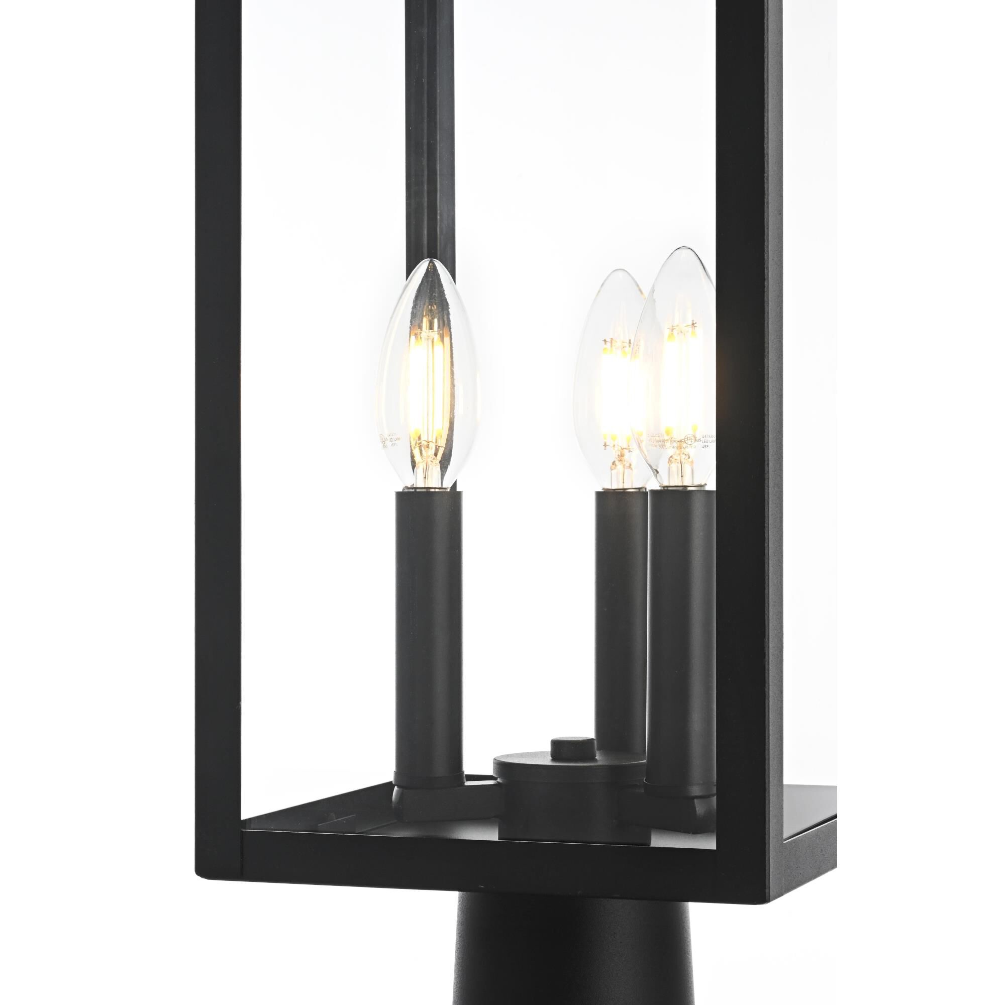 Shown in Black finish