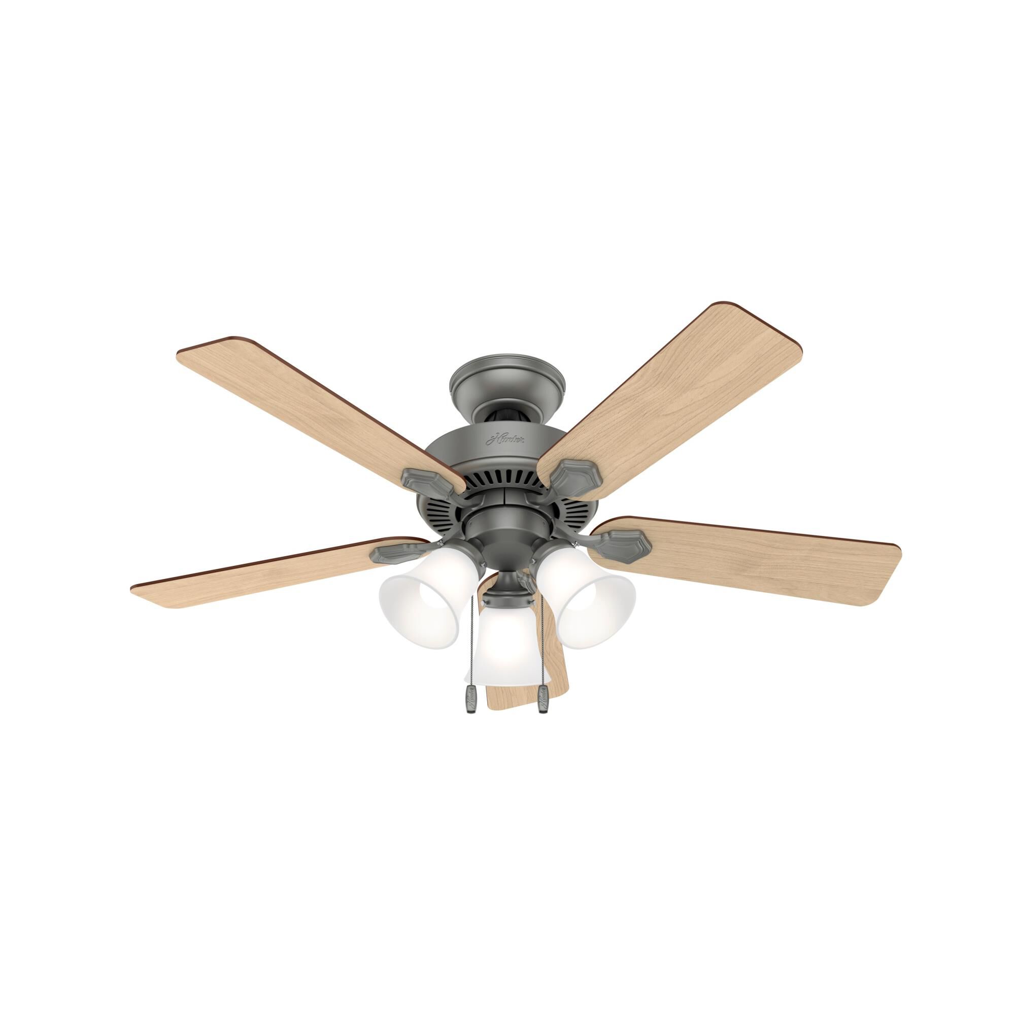 Swanson 44 Inch Ceiling Fan with Light Kit by Hunter Fan