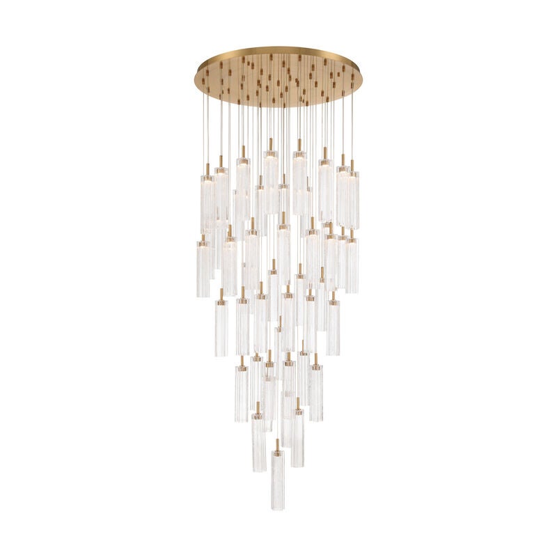 Addis 36 Inch Multi Light Pendant by Crystorama