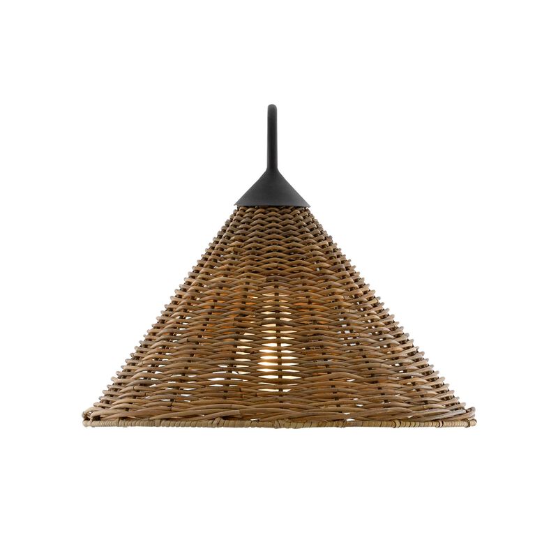 Basket Wall Swing Lamp by Currey and Company