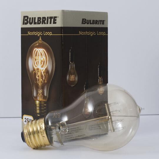 25 Watt A19 Vintage Light Bulb,