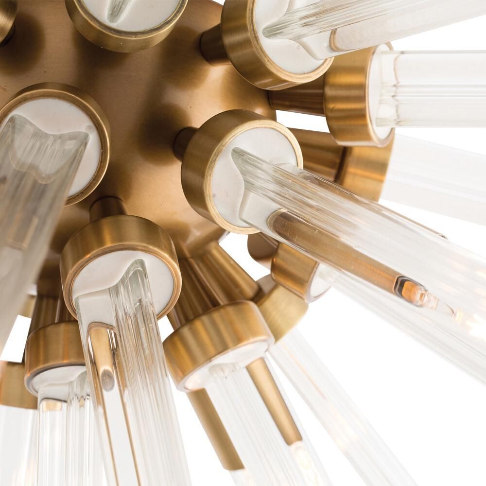 Hanley 30 Inch 4 Light Flush Mount by Arteriors Home