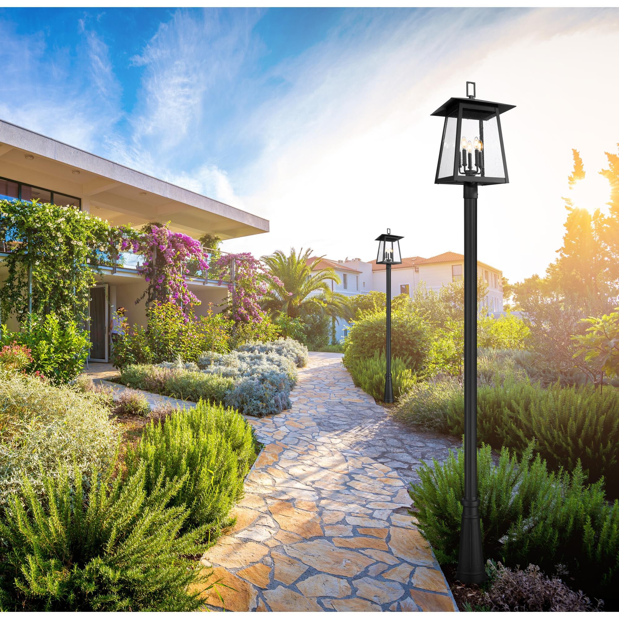 Rainer 122 Inch Outdoor Post Lamp by Z Lite