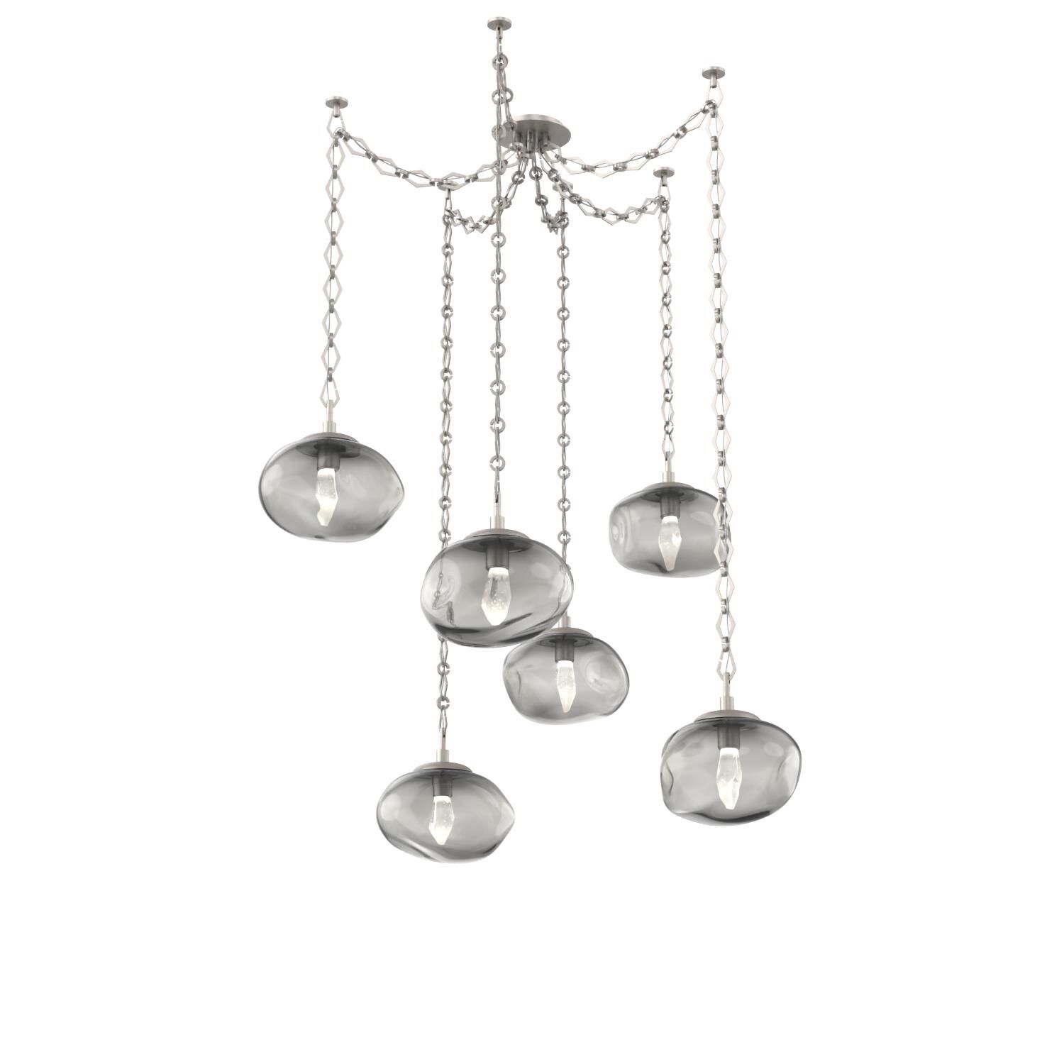 Levi Wilson Nova Multi Light Pendant by Hammerton Studio