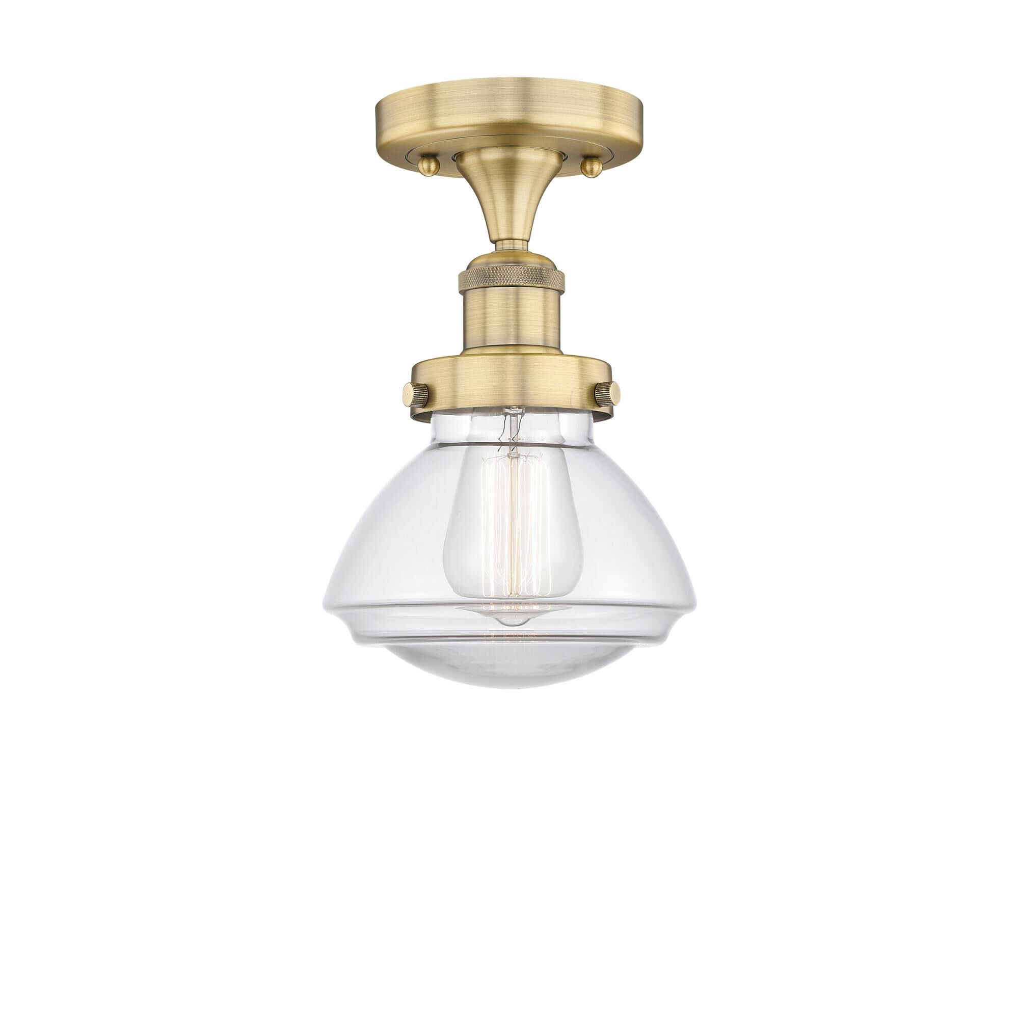 Shown in Brushed Brass finish
