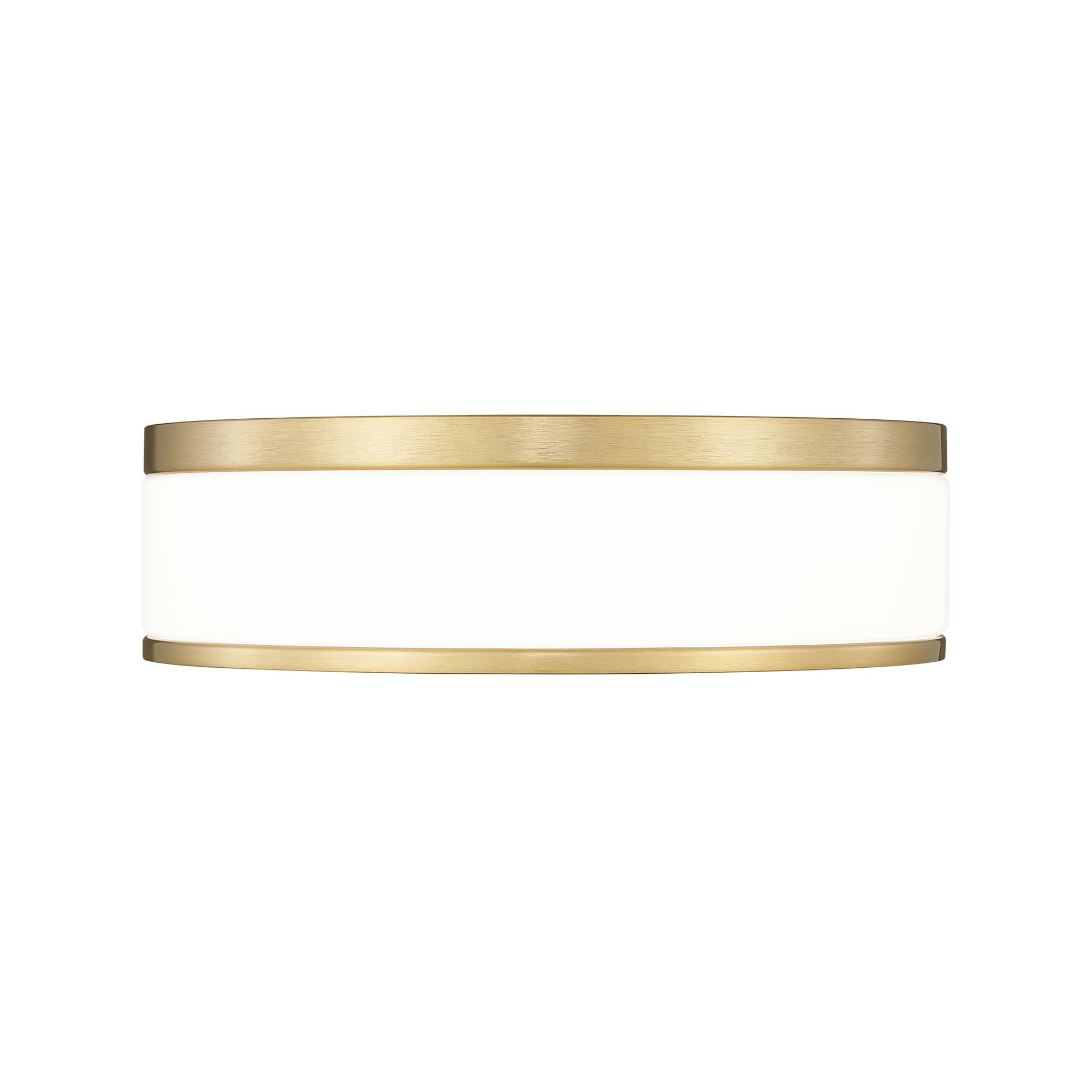 Shown in Modern Gold finish and Frosted glass and Frosted shade