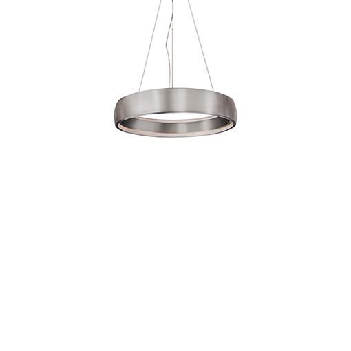 Shown with 0.0 crystal and 0.0 glass and Rolled Aluminum Ring shade