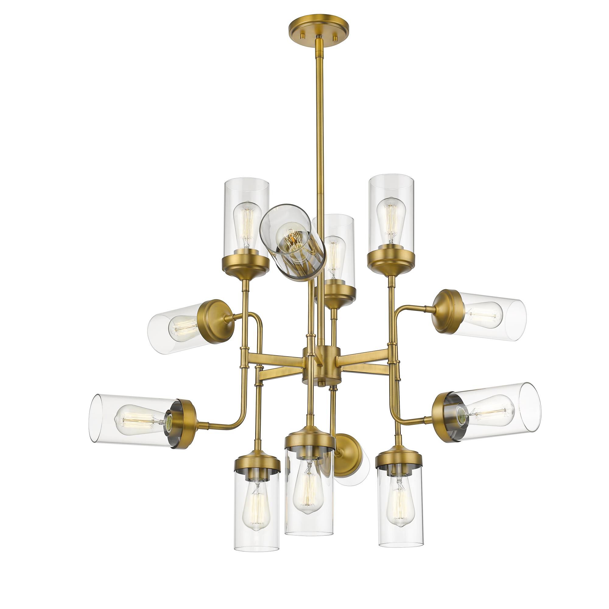 Calliope 36 Inch 12 Light Chandelier by Z-Lite