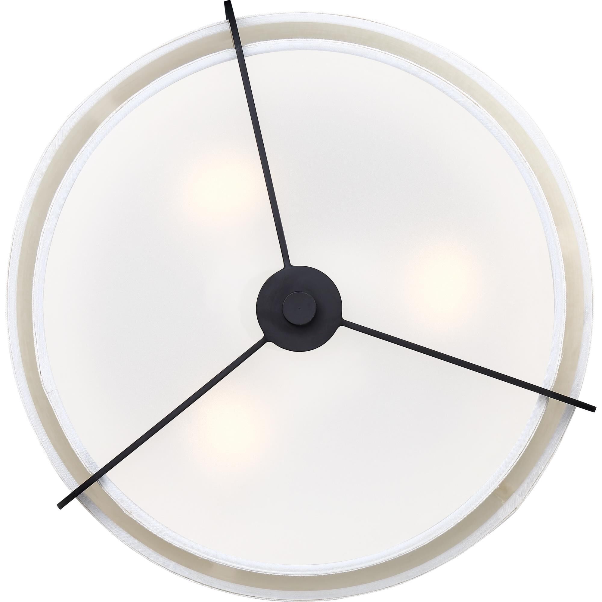 Frankie 15 Inch 3 Light Semi Flush Mount by Nuvo Lighting