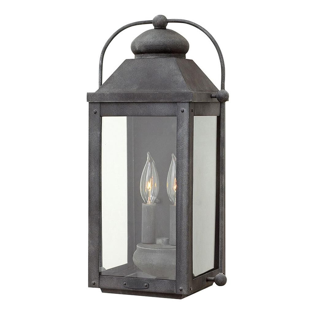 Anchorage 17 Inch Tall 2 Light Outdoor Wall Light by Hinkley Lighting