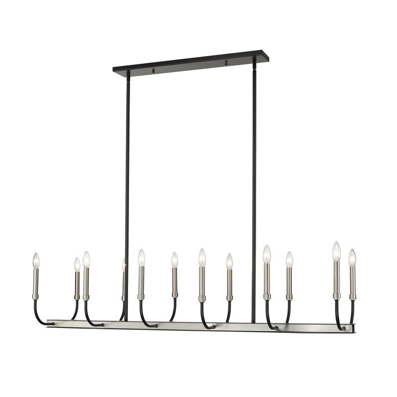 Haylie 56 Inch 12 Light Linear Suspension Light by Z-Lite