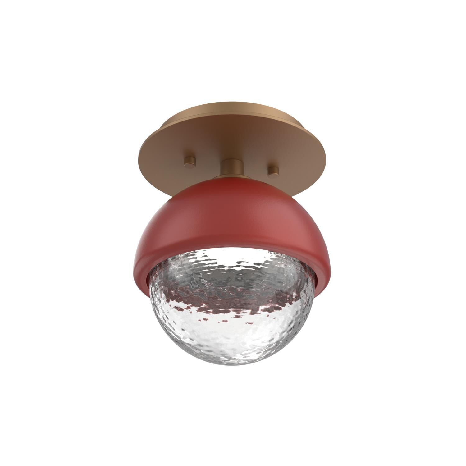 Levi Wilson Cabochon 6 Inch Flush Mount by Hammerton Studio