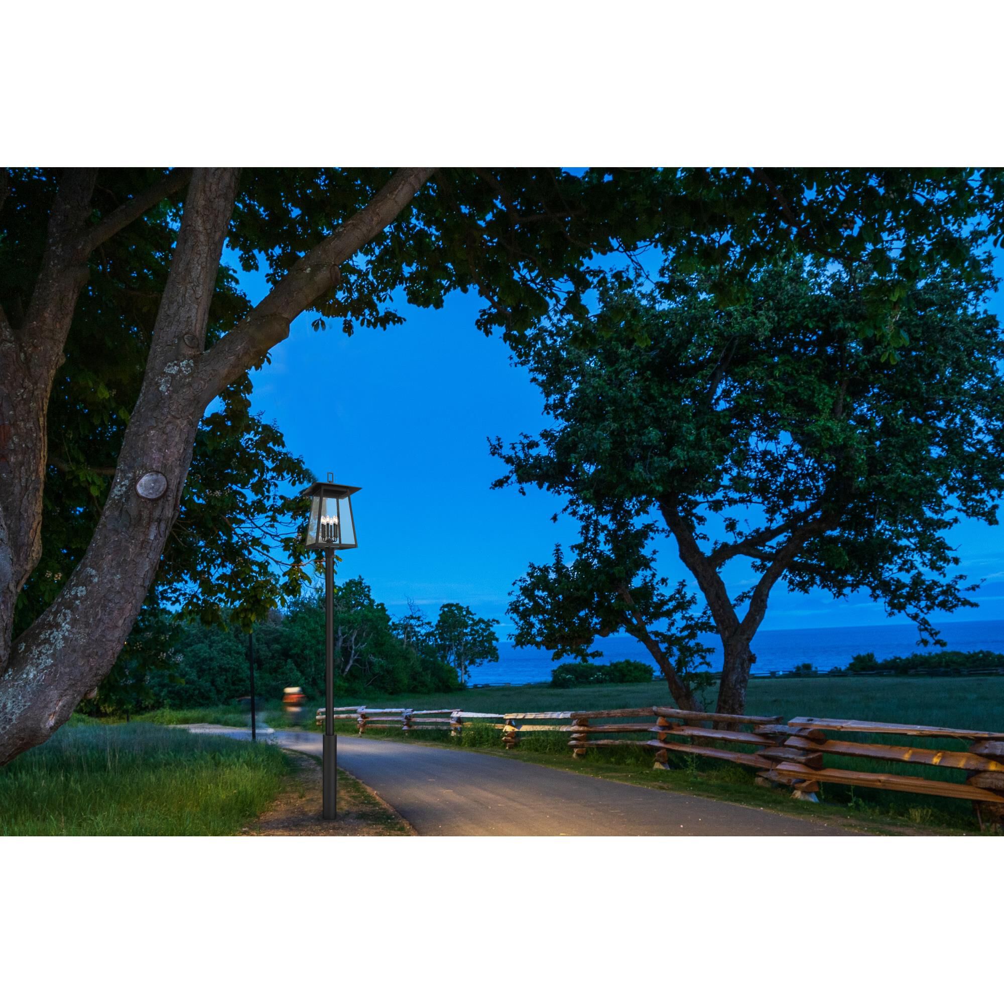 Rainer 126 Inch Outdoor Post Lamp by Z Lite