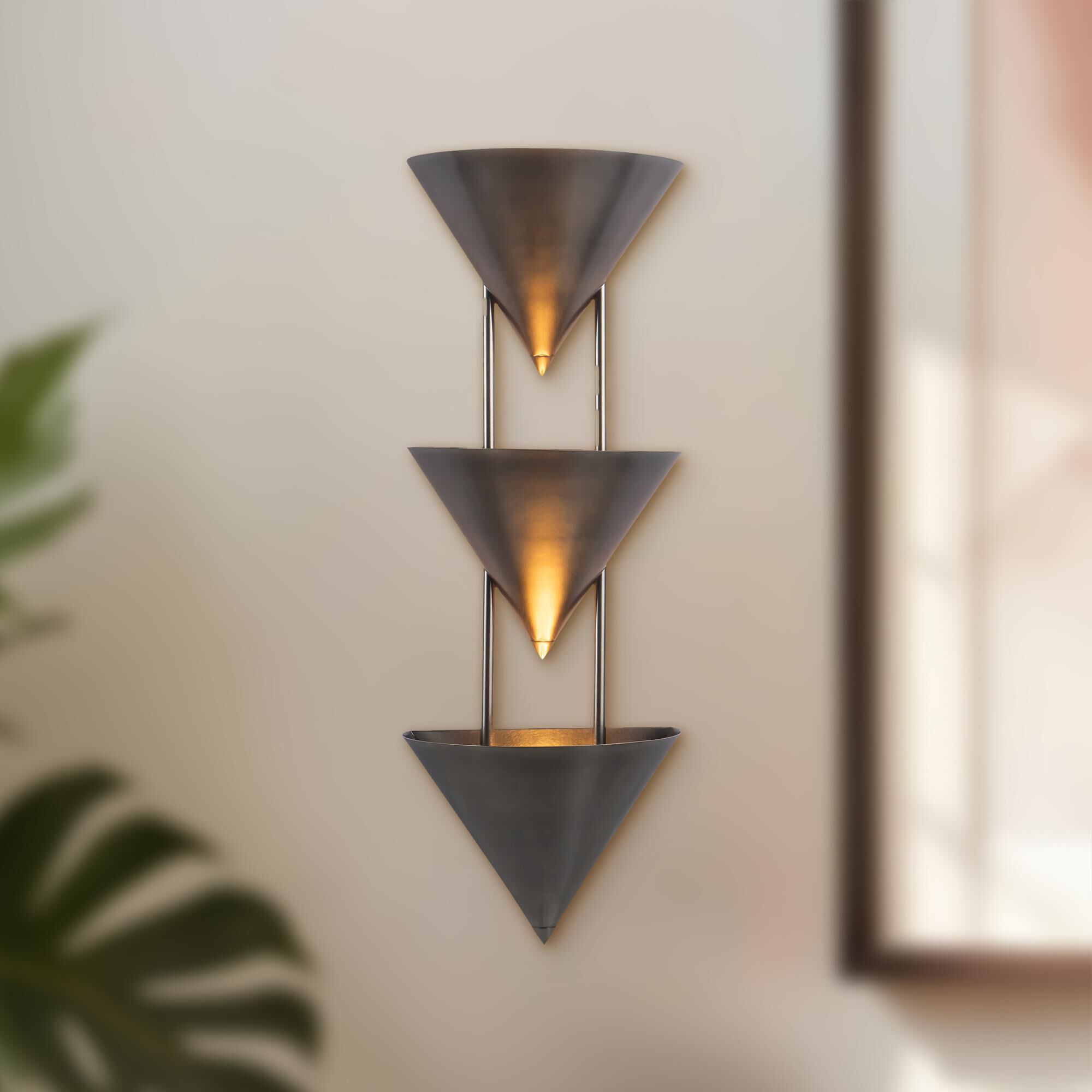 Shown in Aged Steel finish