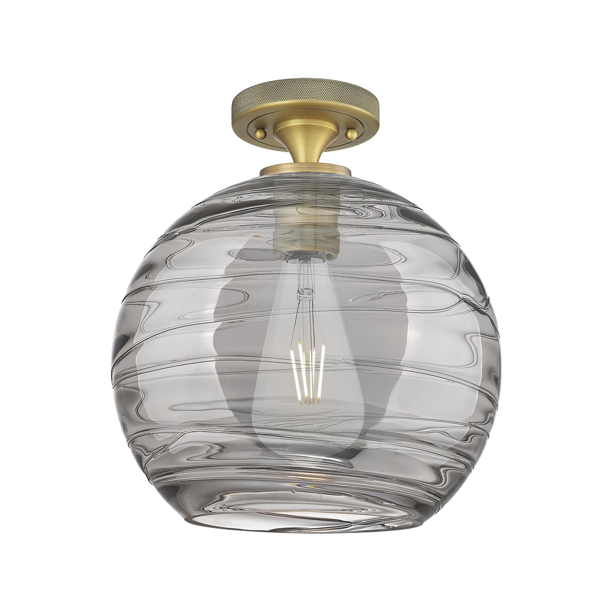 Shown in Brushed Brass finish