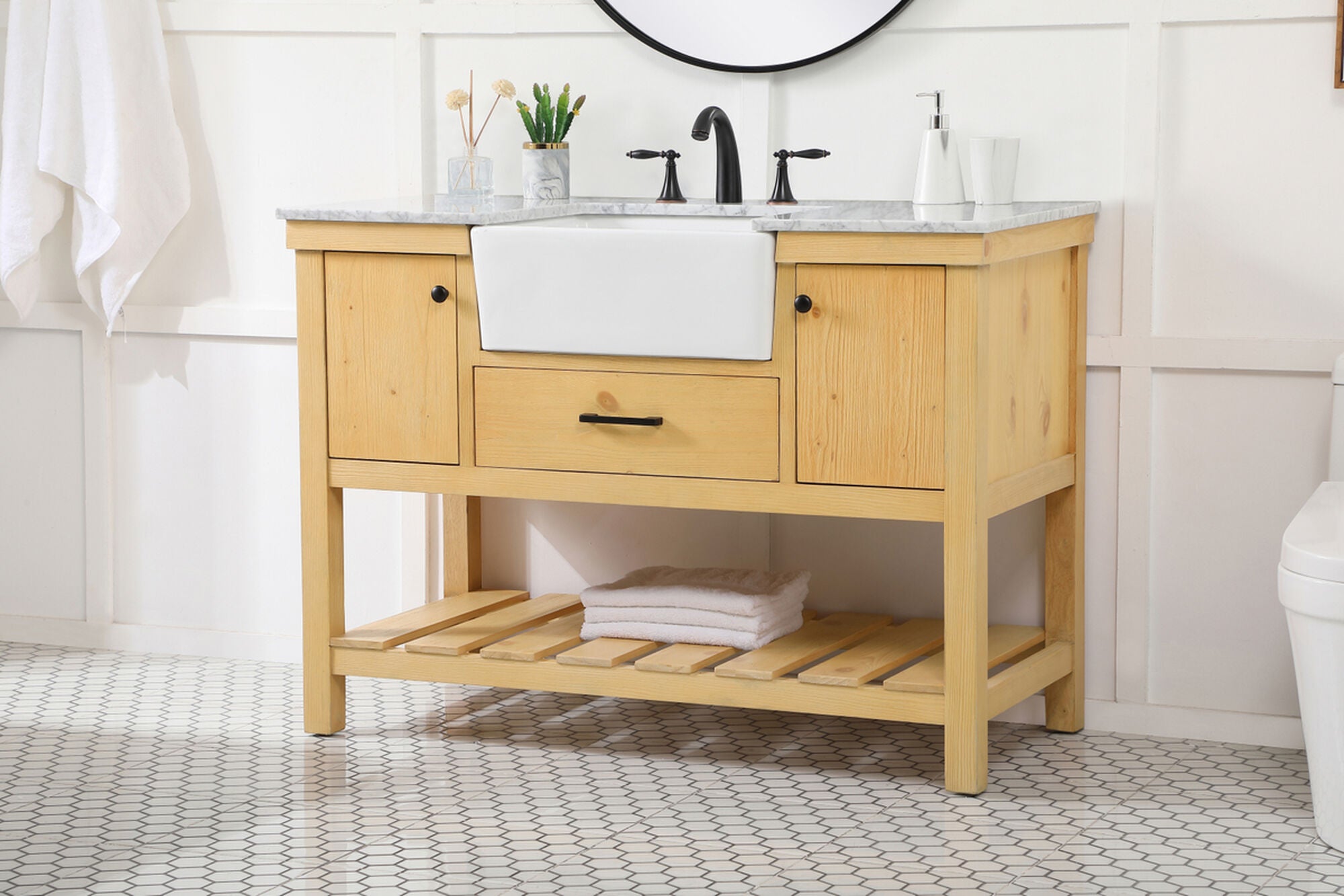 Clement 22 Inch Bath Vanity Cabinet,