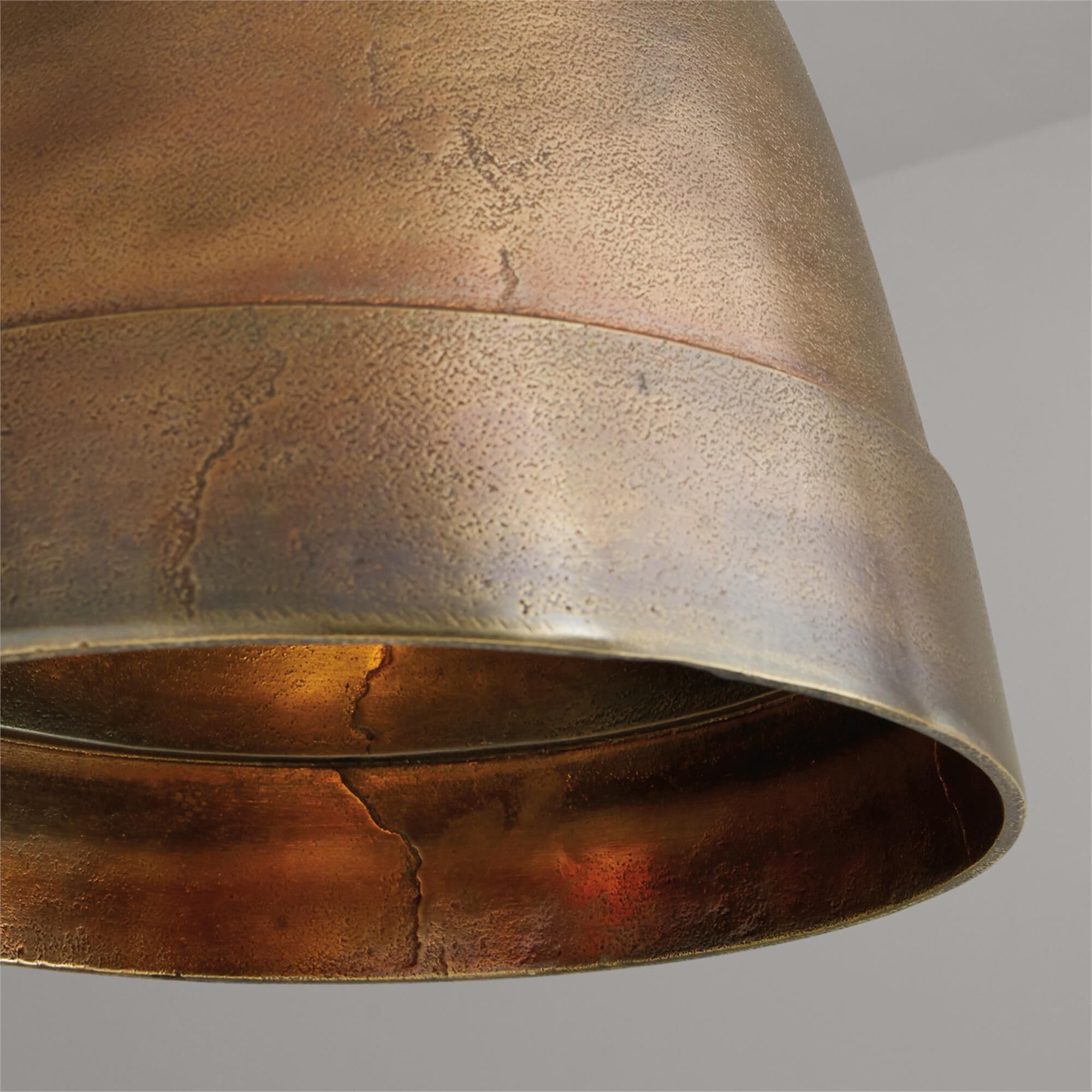 Shown in Oxidized Brass finish