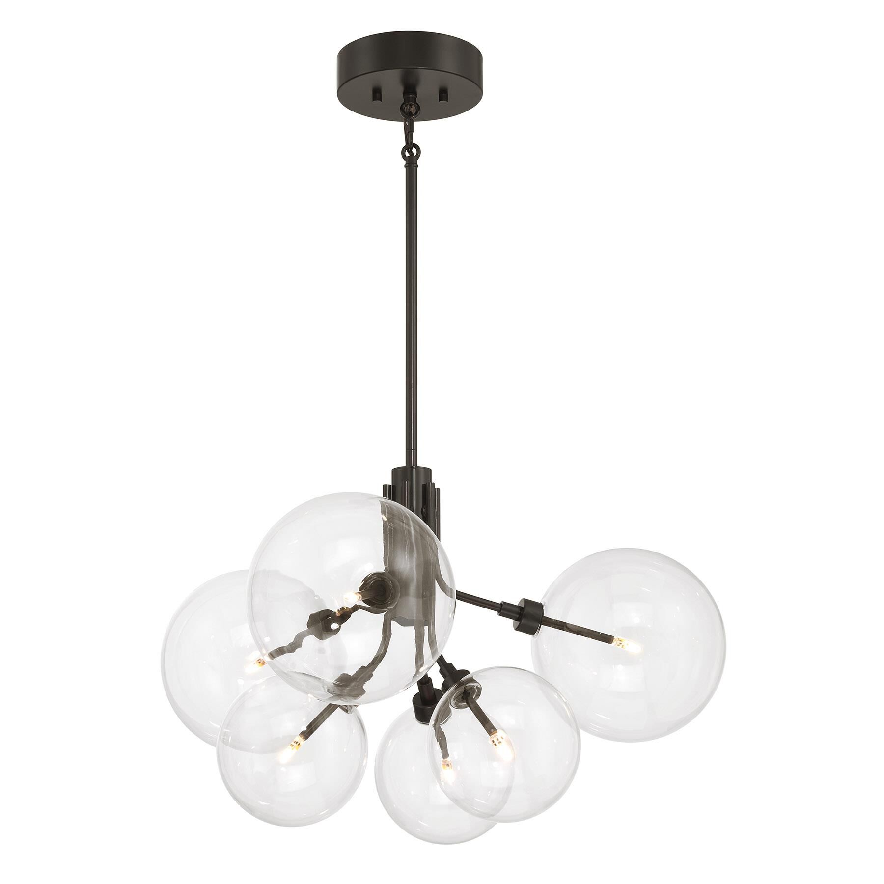 27 Inch Chandelier by Meridian Lighting