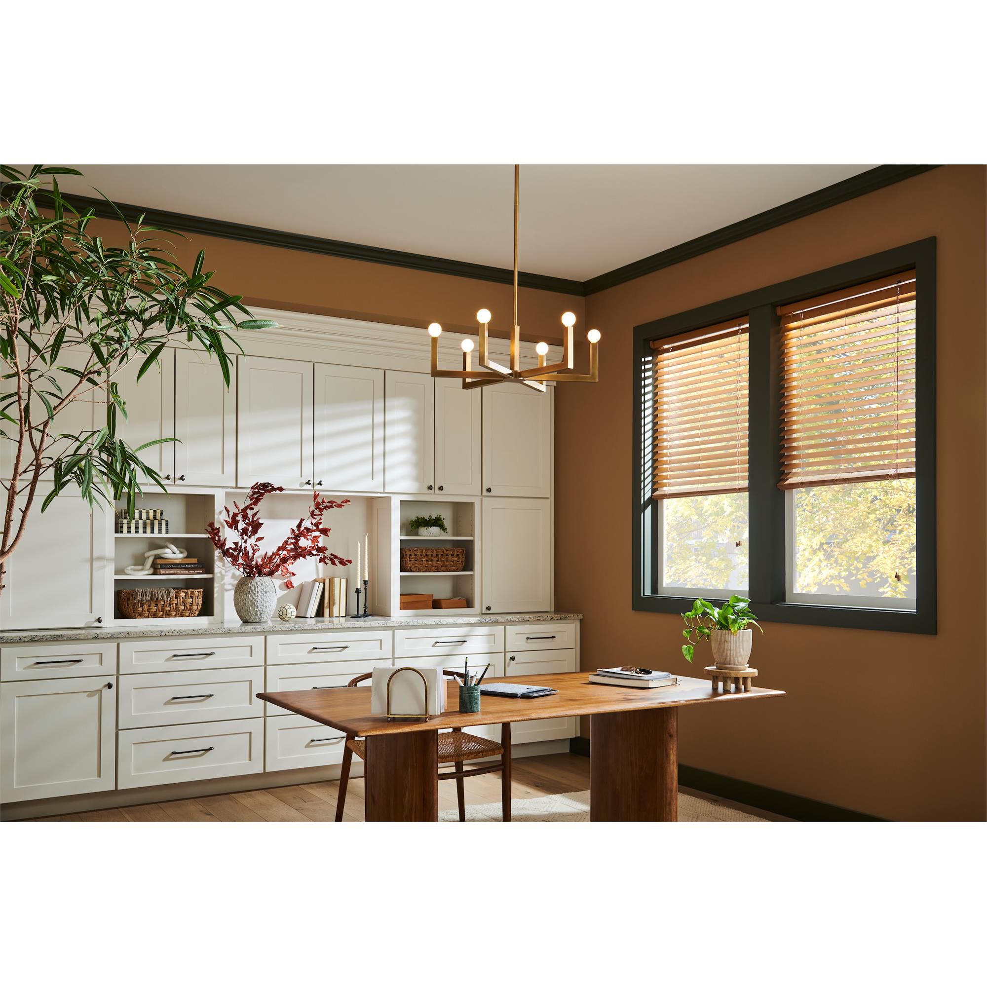 Shown in Heritage Brass finish