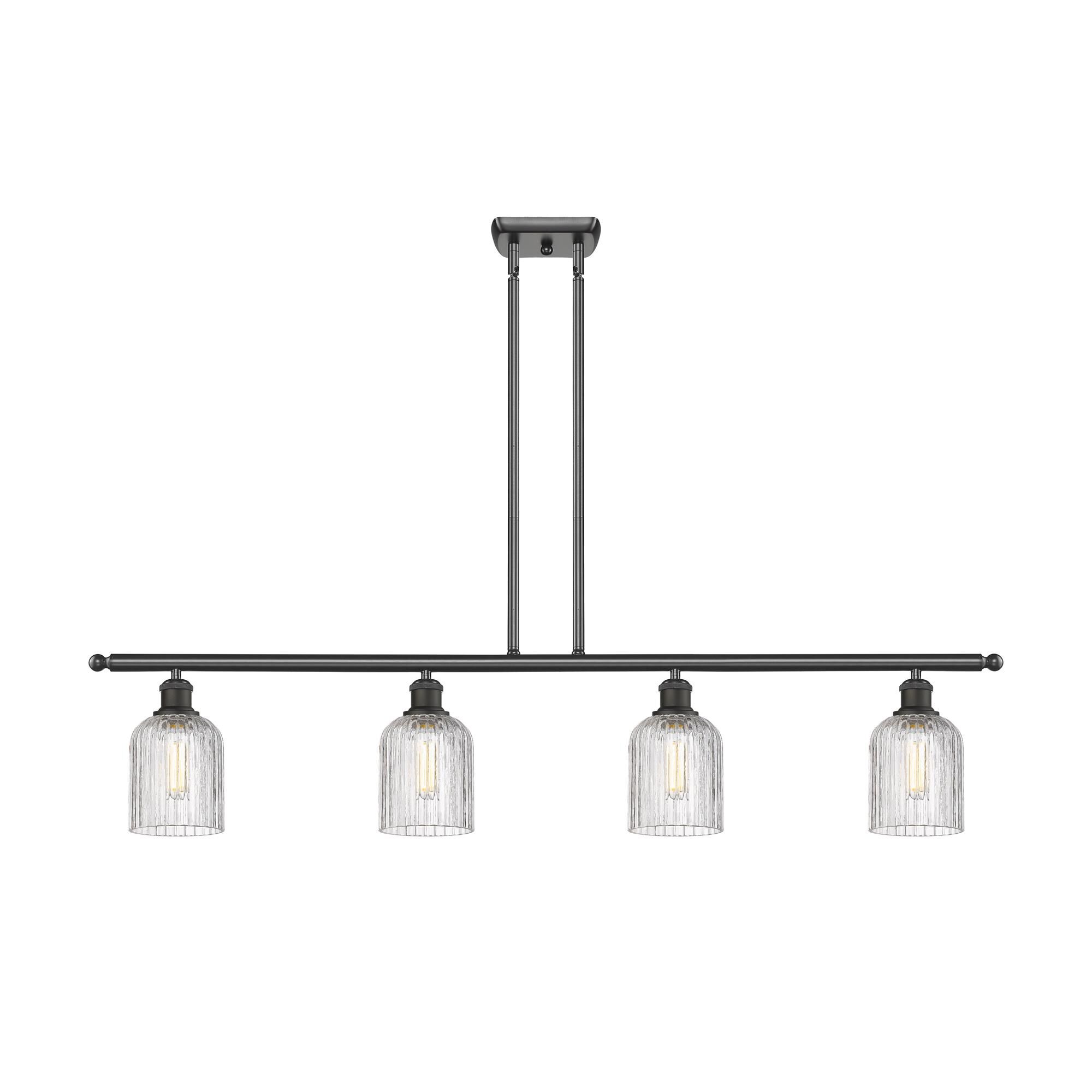 Shown in Oil Rubbed Bronze finish and Clear glass