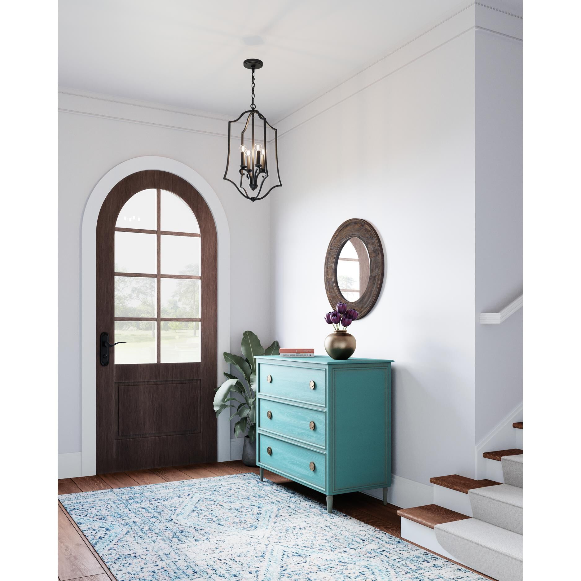 Cameron 17 Inch Cage Pendant by Homeplace by Capital Lighting Fixture Company