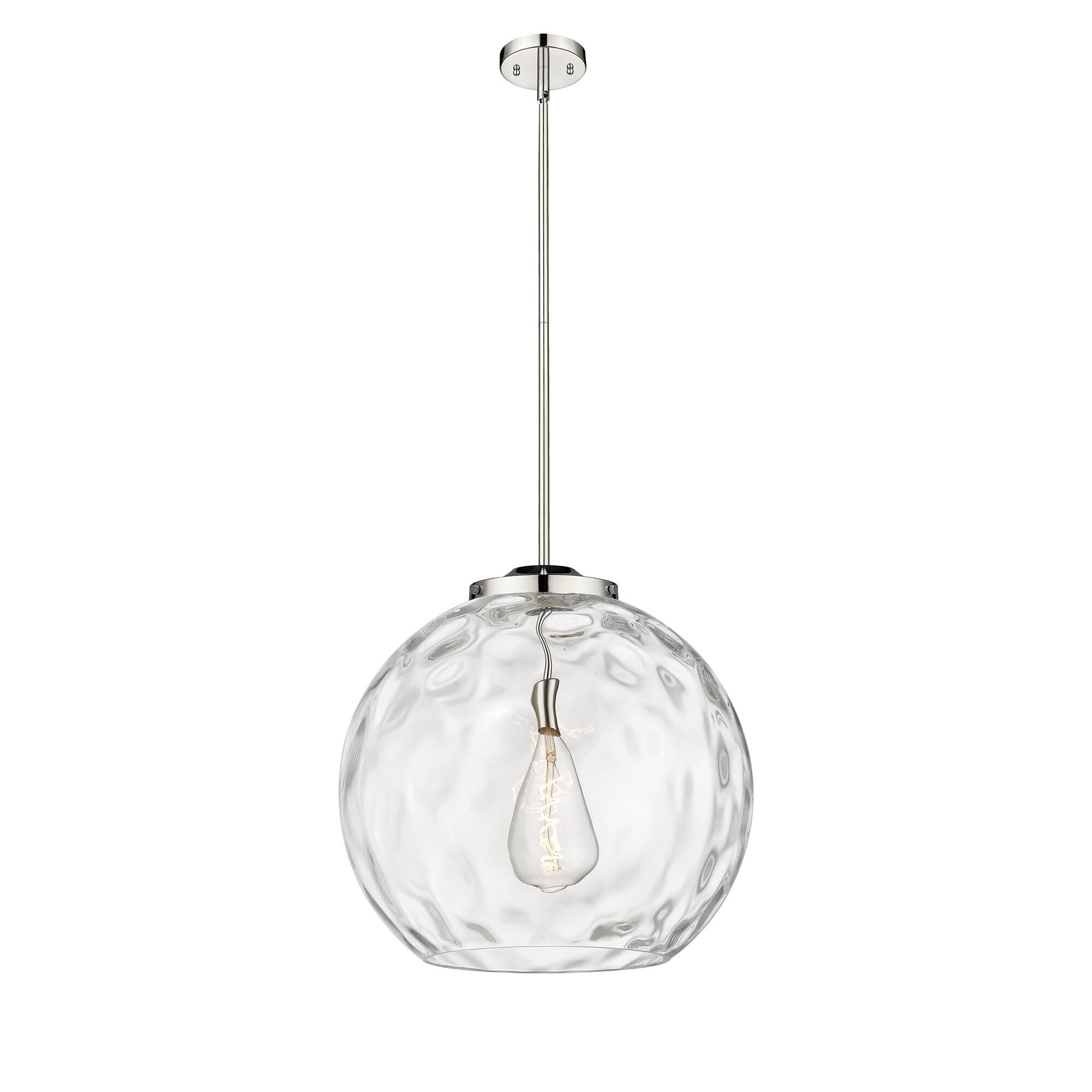 Shown in Polished Nickel finish and Clear Athens Water  18
