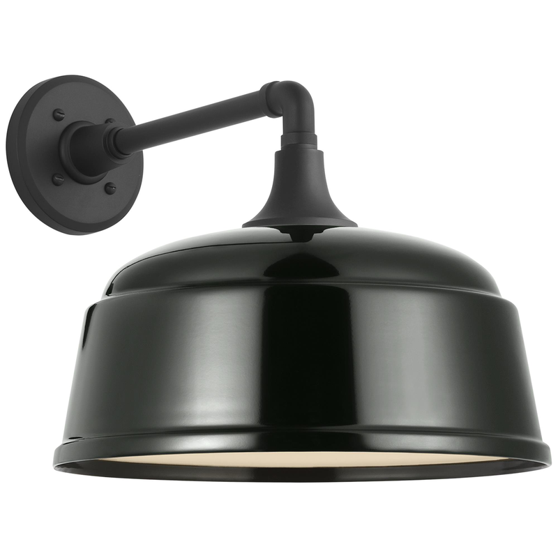 Thomas O'Brien Academy Barn Light 12 Inch Outdoor Wall Light by Visual Comfort Signature Collection