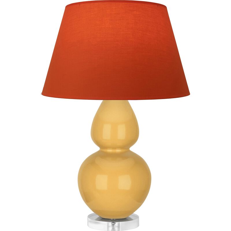 Double Gourd 31 Inch Table Lamp by Robert Abbey