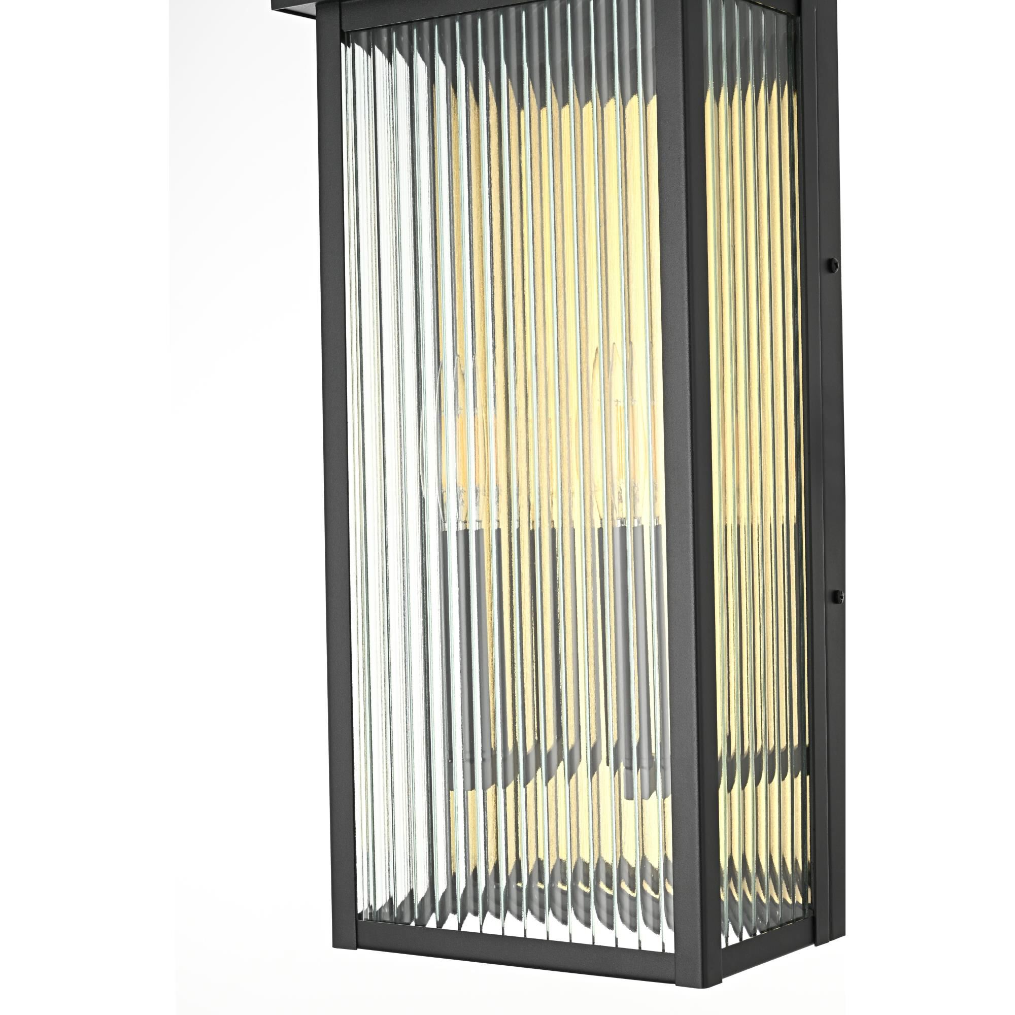 Kannon 9 Inch Outdoor Wall Light by Elegant Lighting