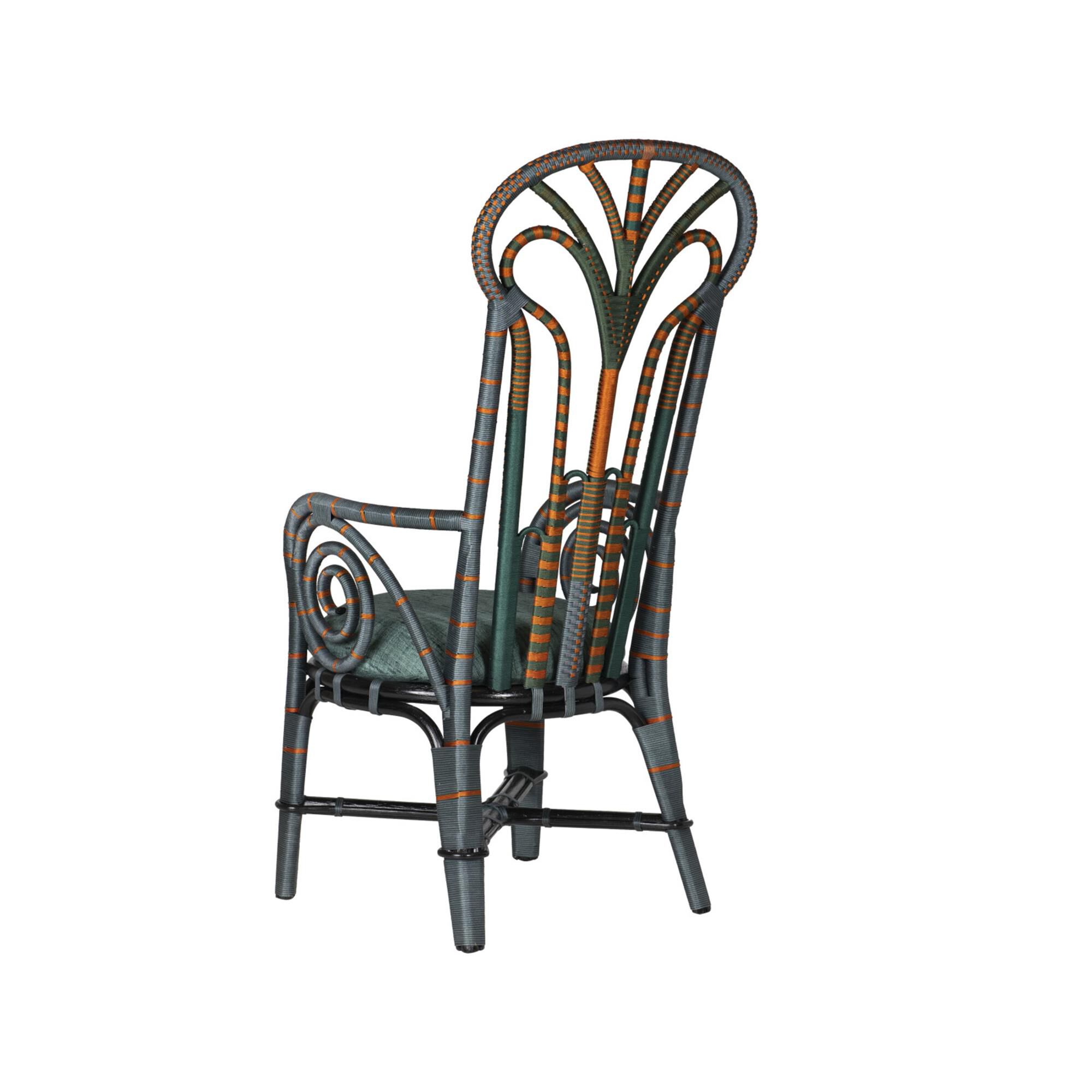 Benin Throne Accent Chair,