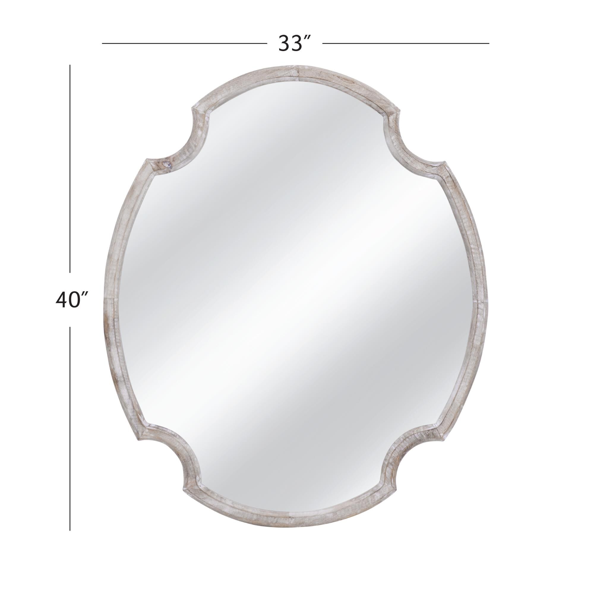 Shown in White Wash finish