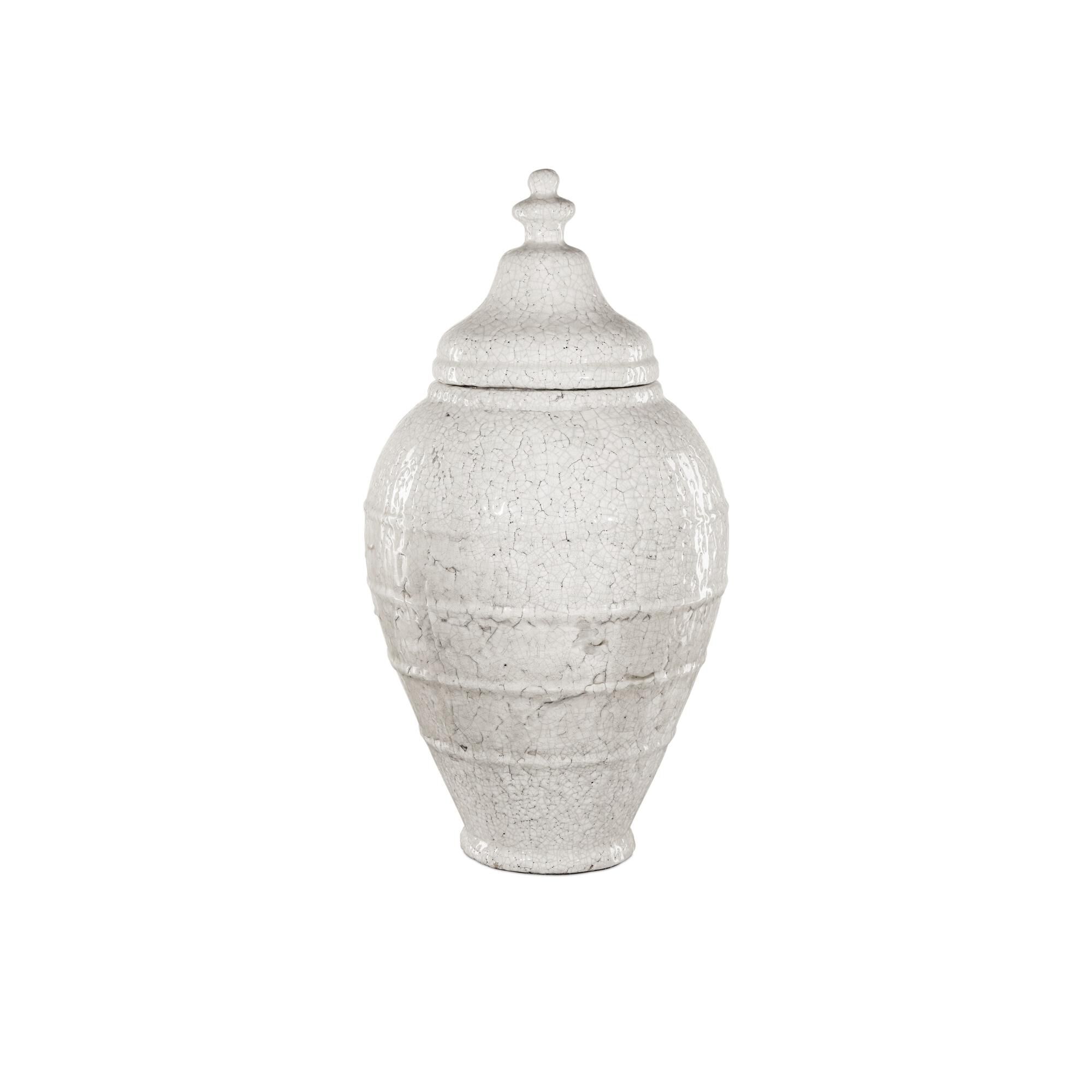 Virginal Vase-Urn by Currey and Company