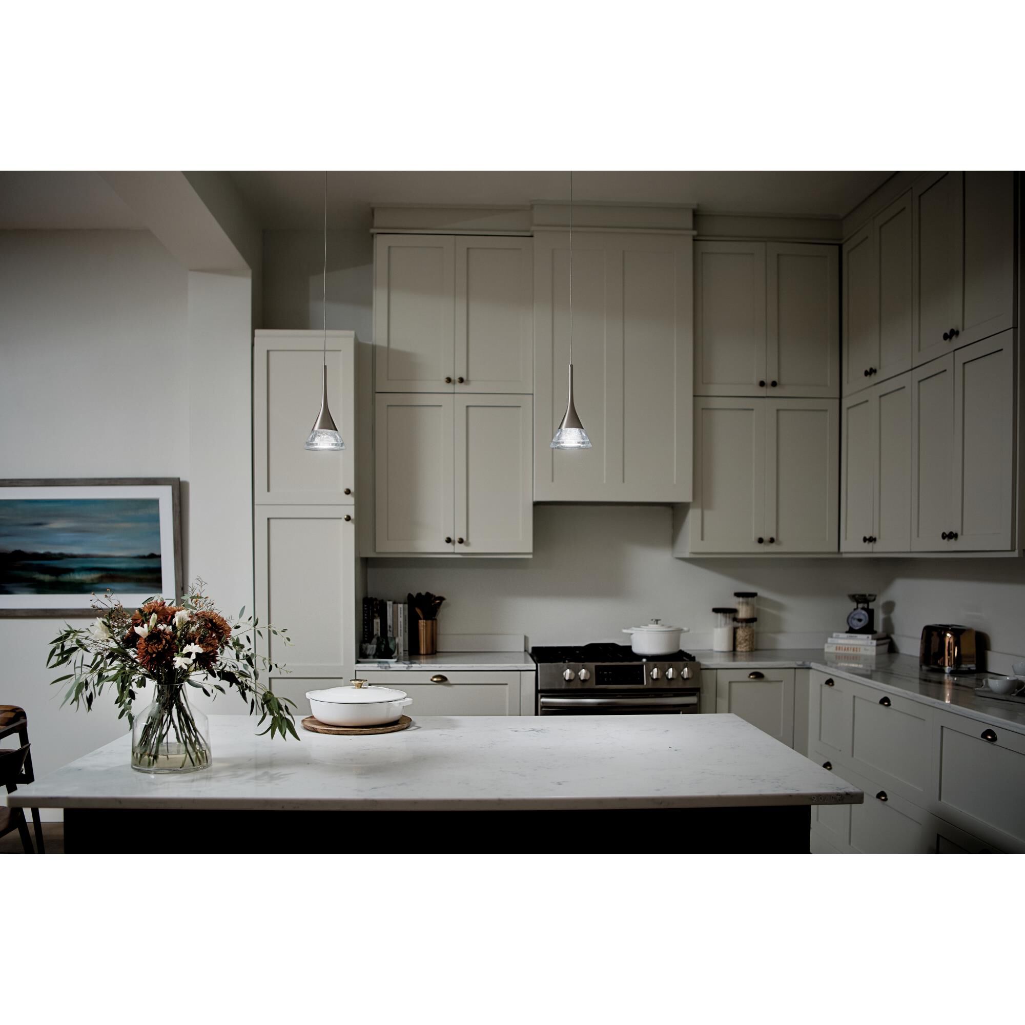 Shown in Brushed Nickel finish