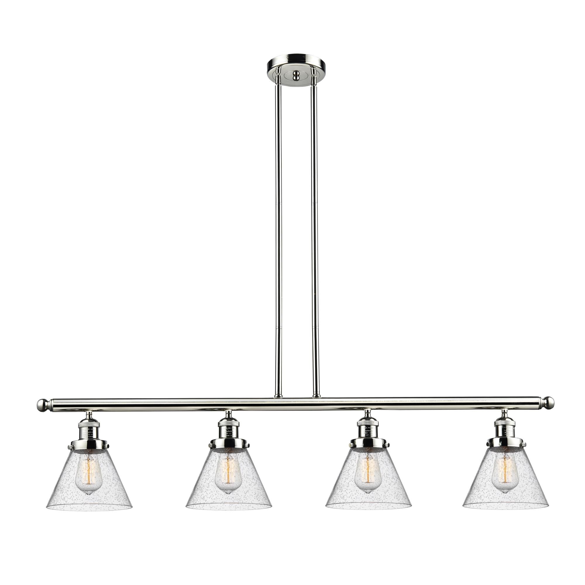Bruno Marashlian Large Cone 48 Inch 4 Light LED Linear Suspension Light by Innovations Lighting