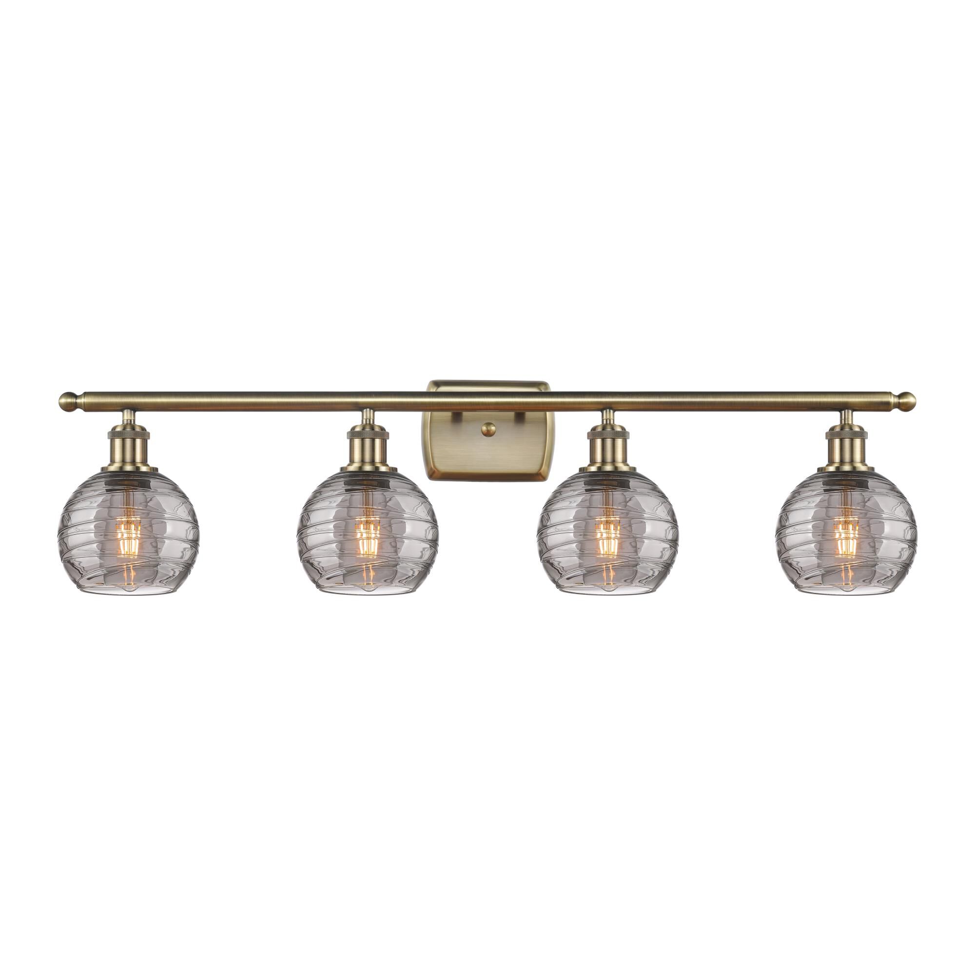 Bruno Marashlian Athens Deco Swirl 36 Inch Bath Vanity Light by Innovations Lighting